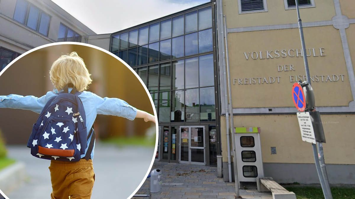 Volksschule Eisenstadt - ab November soll der Schulweg sicherer werden. 