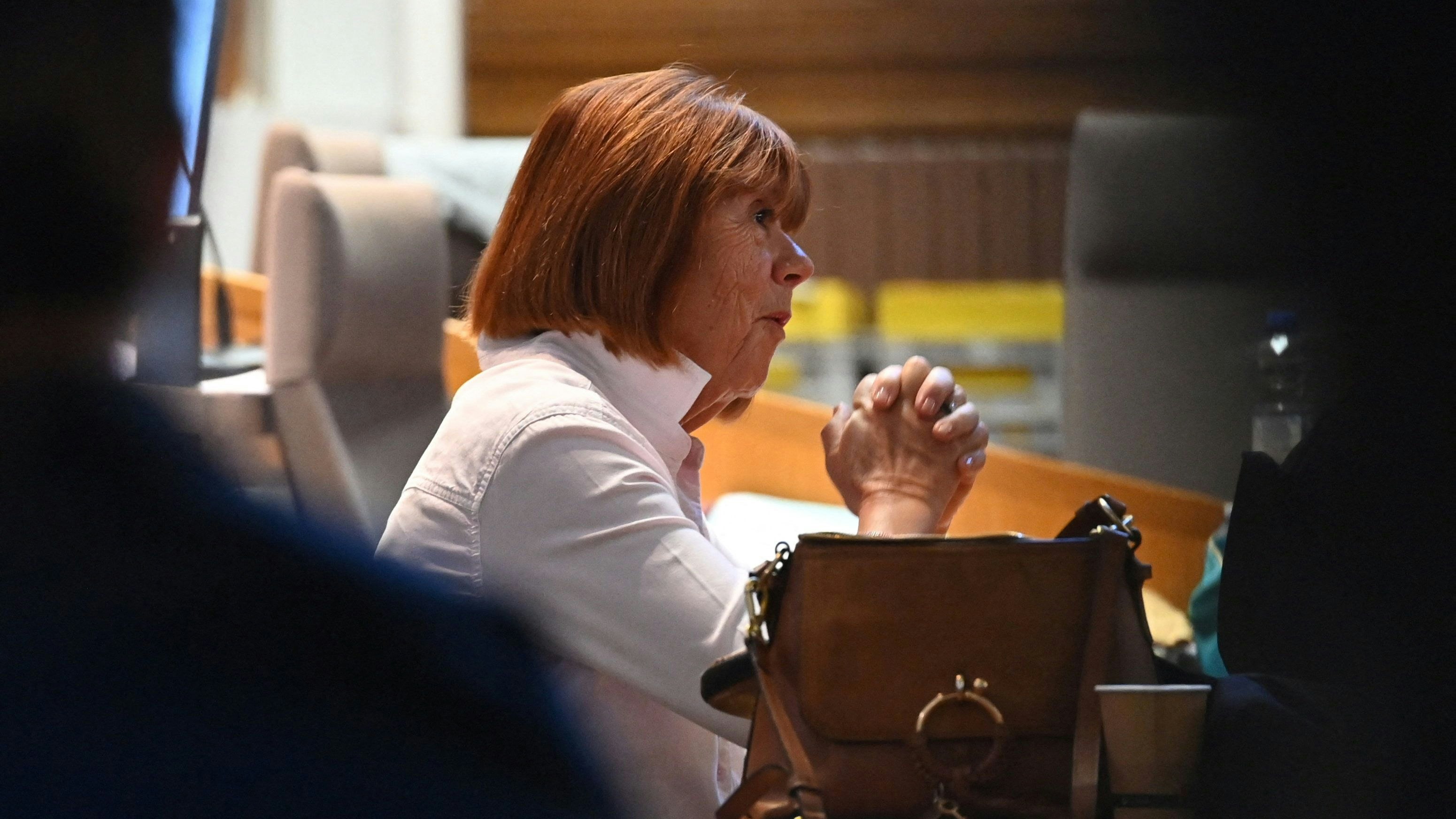 Gisèlle Pelicot beim Berufungsprozess.