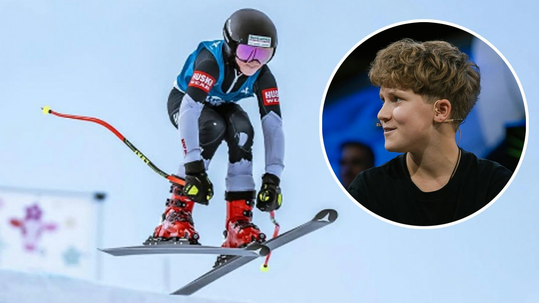 Heute.at - Erster Auftritt! Mini-Hirscher mit Sport-Ikonen im TV