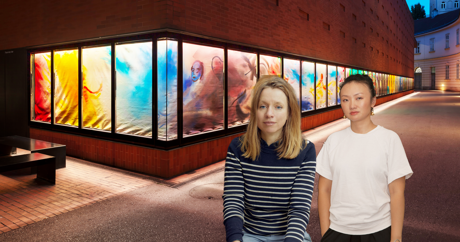 Heute.at - Kunsthalle Wien mit 62-Meter-Gemälde umwickelt