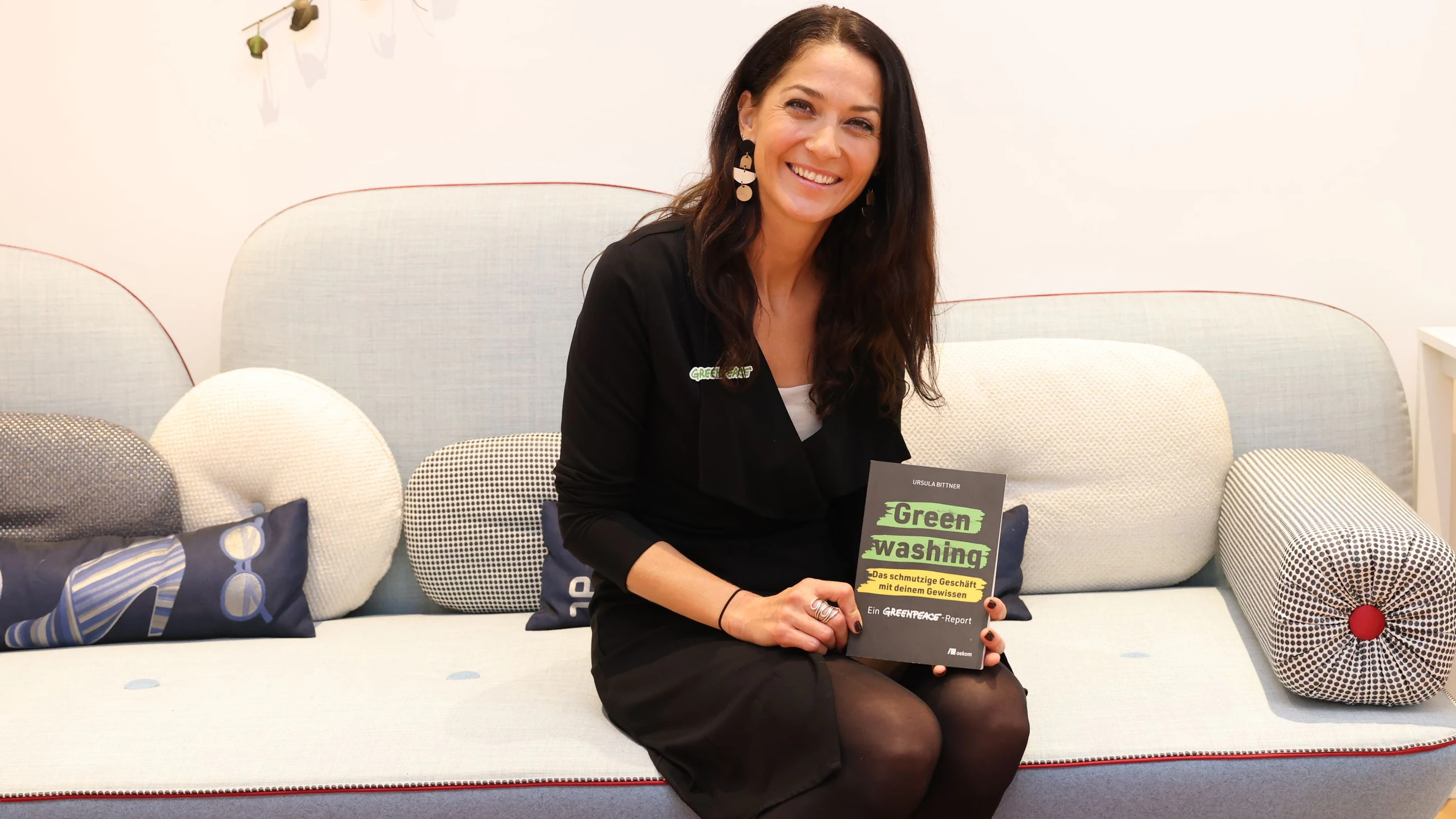 Kämpferin für Umweltschutz: Ursula Bittner auf Besuch im "<em>Heute</em>"-Studio