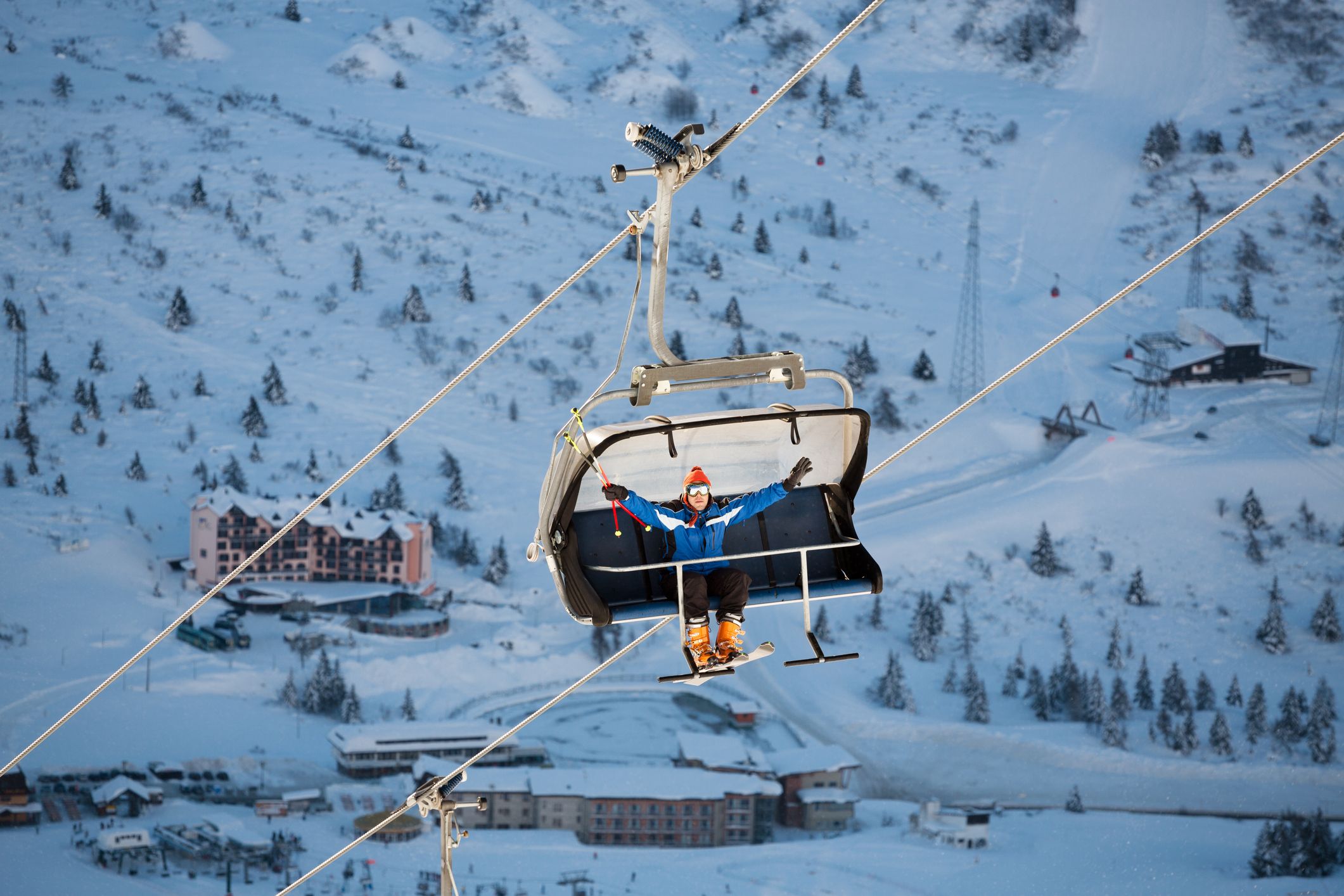 Keine Wartezeiten bei den Liftanlagen und leere Pisten erlebt man in Madonna di Campiglio selten.