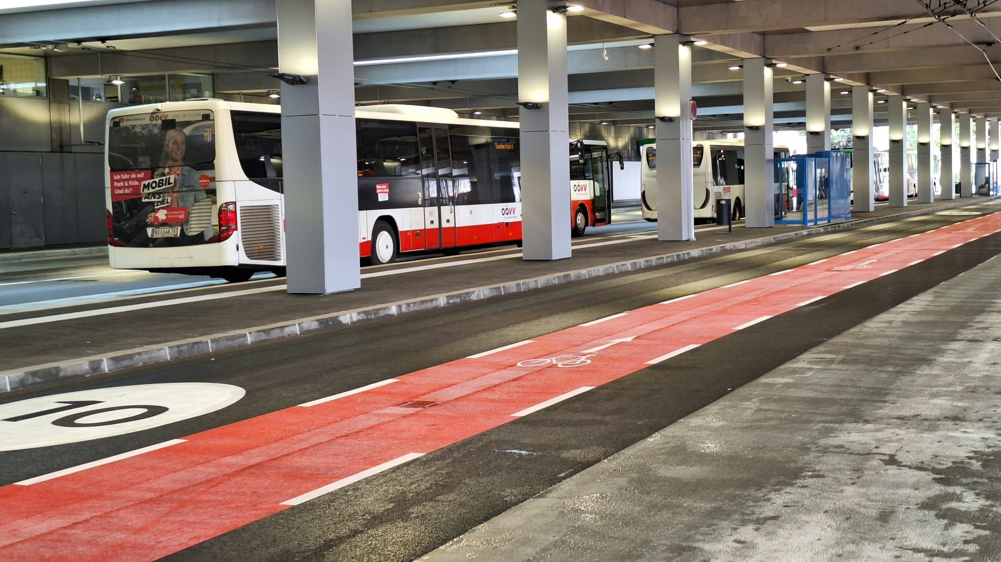 Heute.at - Doppel-Security in der Nacht für neuen Busterminal