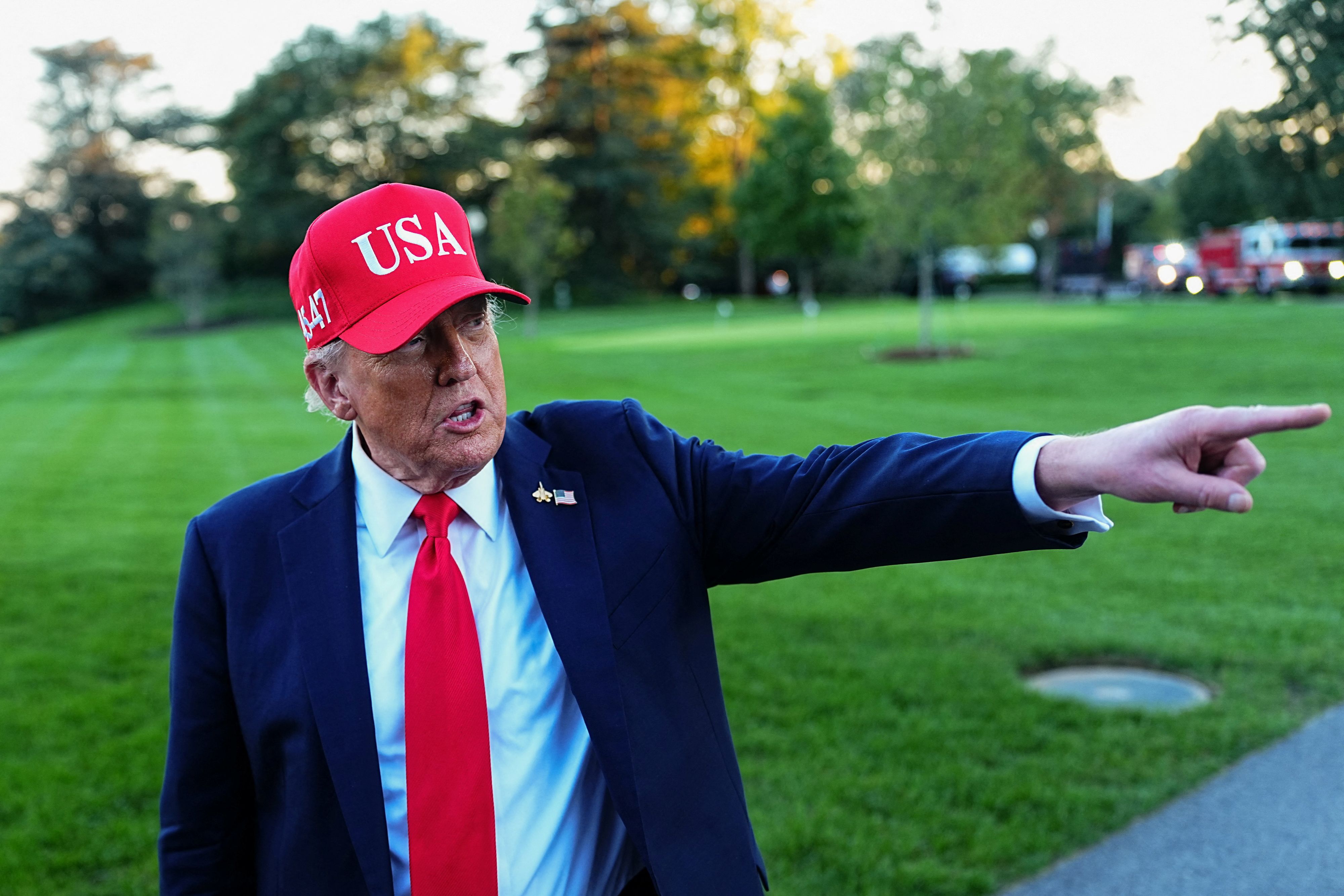 Donald Trump dürfte am Sonntag nach Israel reisen.