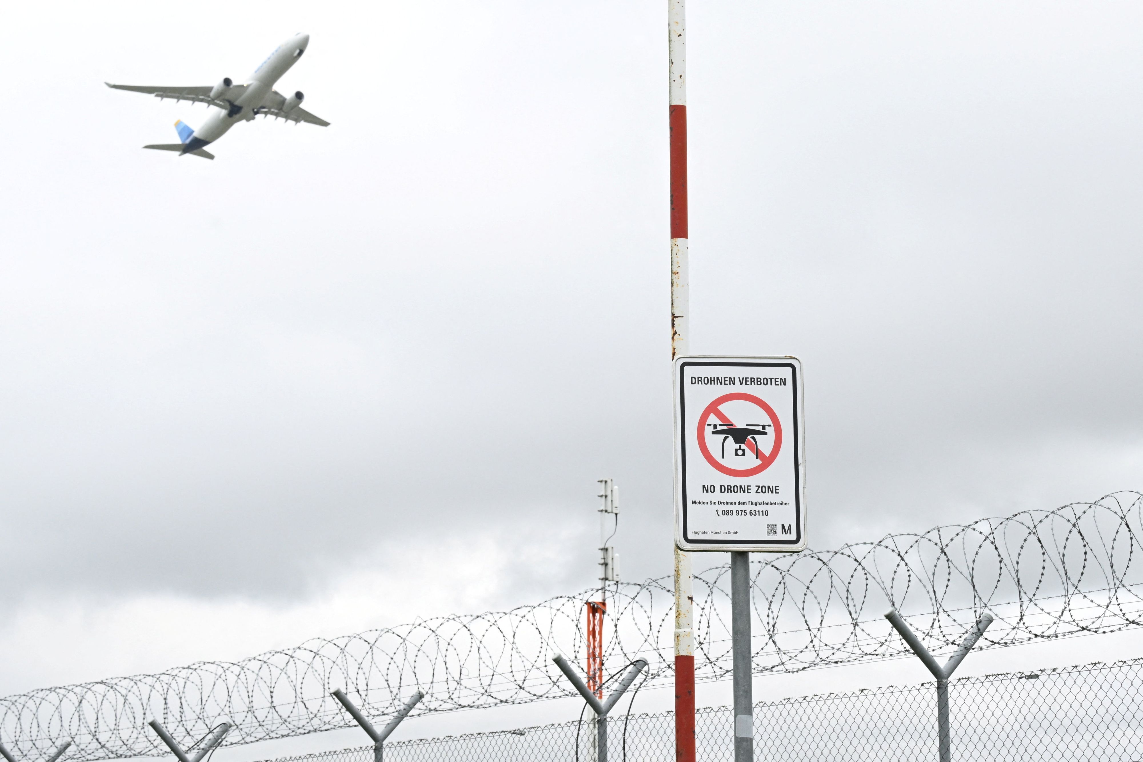 Nach den jüngsten Drohnensichtungen in Deutschland wurde beschlossen, dass die Polizei in Zukunft 