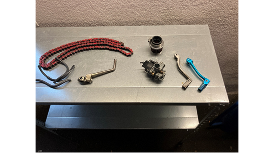 Die Teile wurden gefunden.