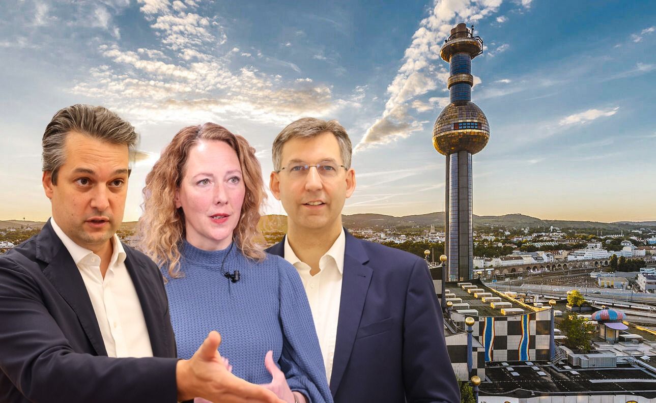 Die Wiener Oppositionschefs Nepp (FPÖ), Pühringer (Grüne) und Figl (ÖVP) kritisieren die Preiserhöhung scharf.