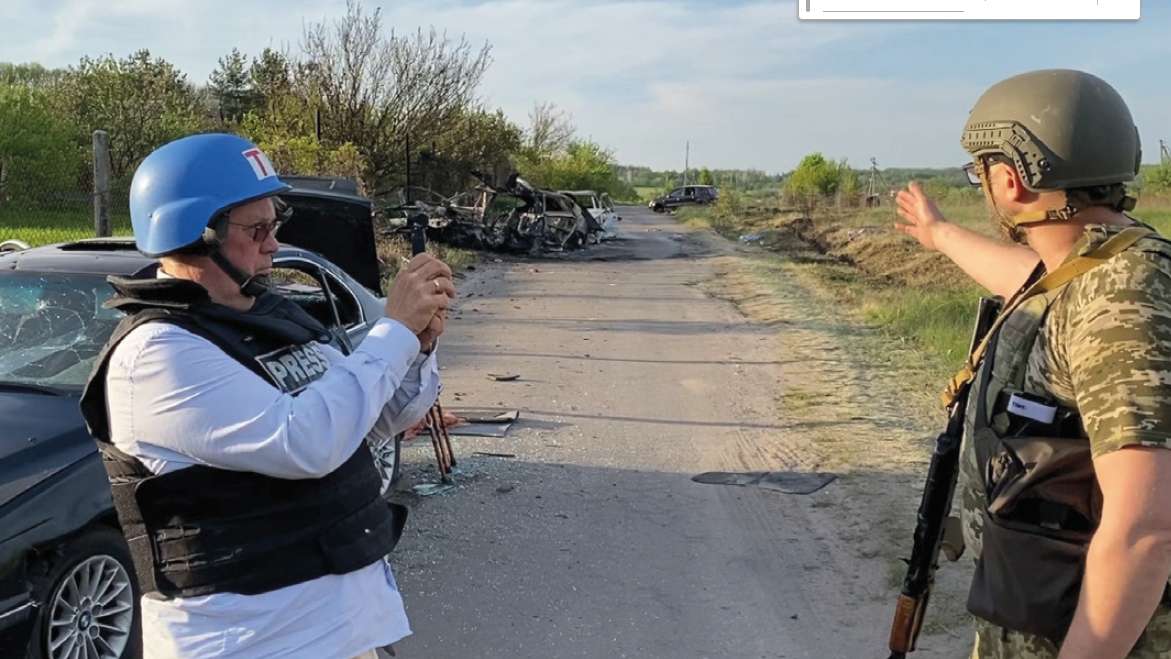 Heute.at - TV-Korrespondent Wehrschütz wurde von Drohne attackiert