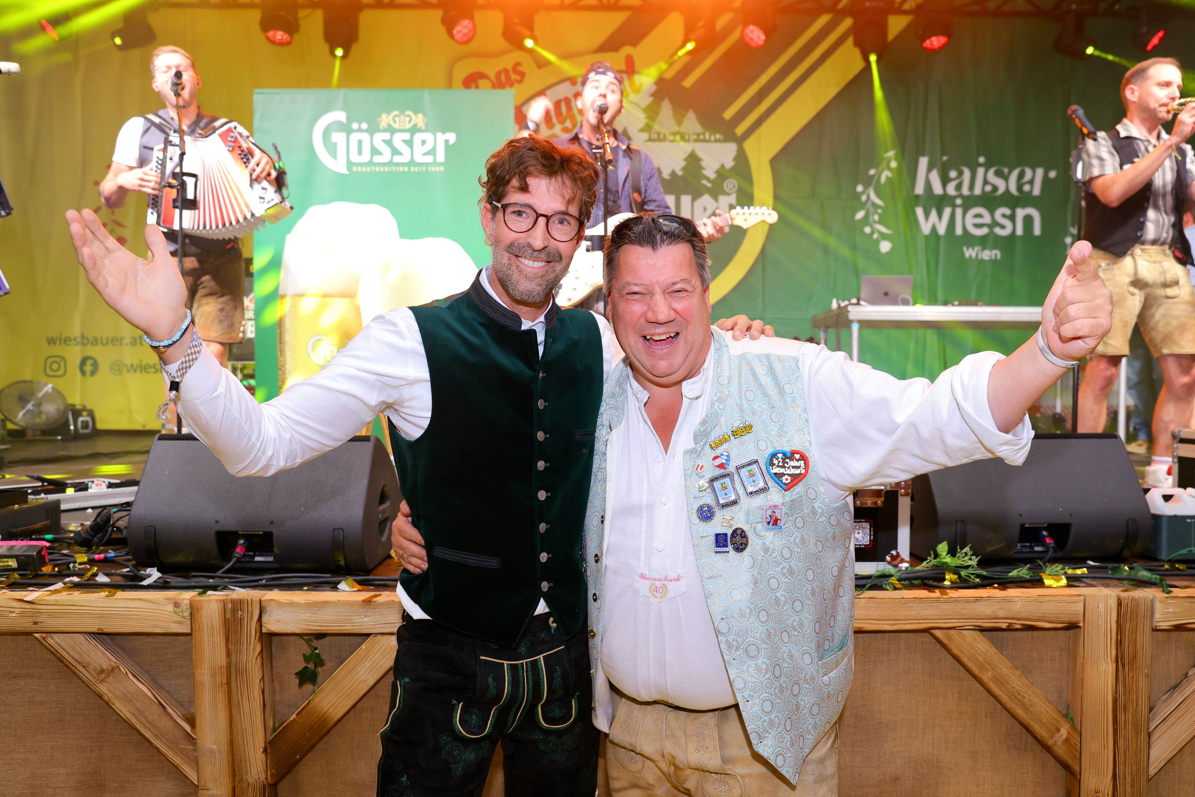 Gastgeber Oliver Scherbaum mit 