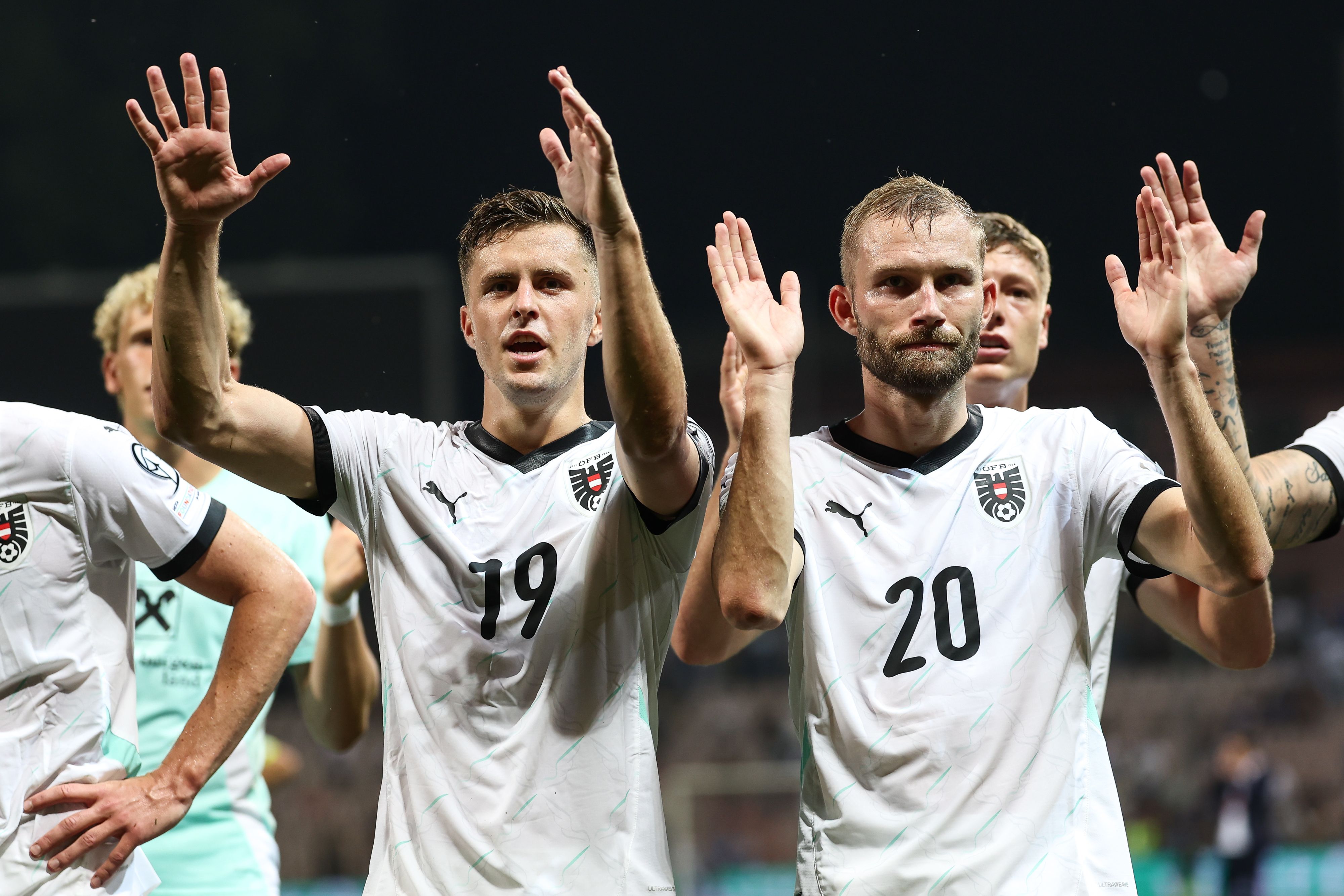 Baumgartner (l.) ist nicht fit.