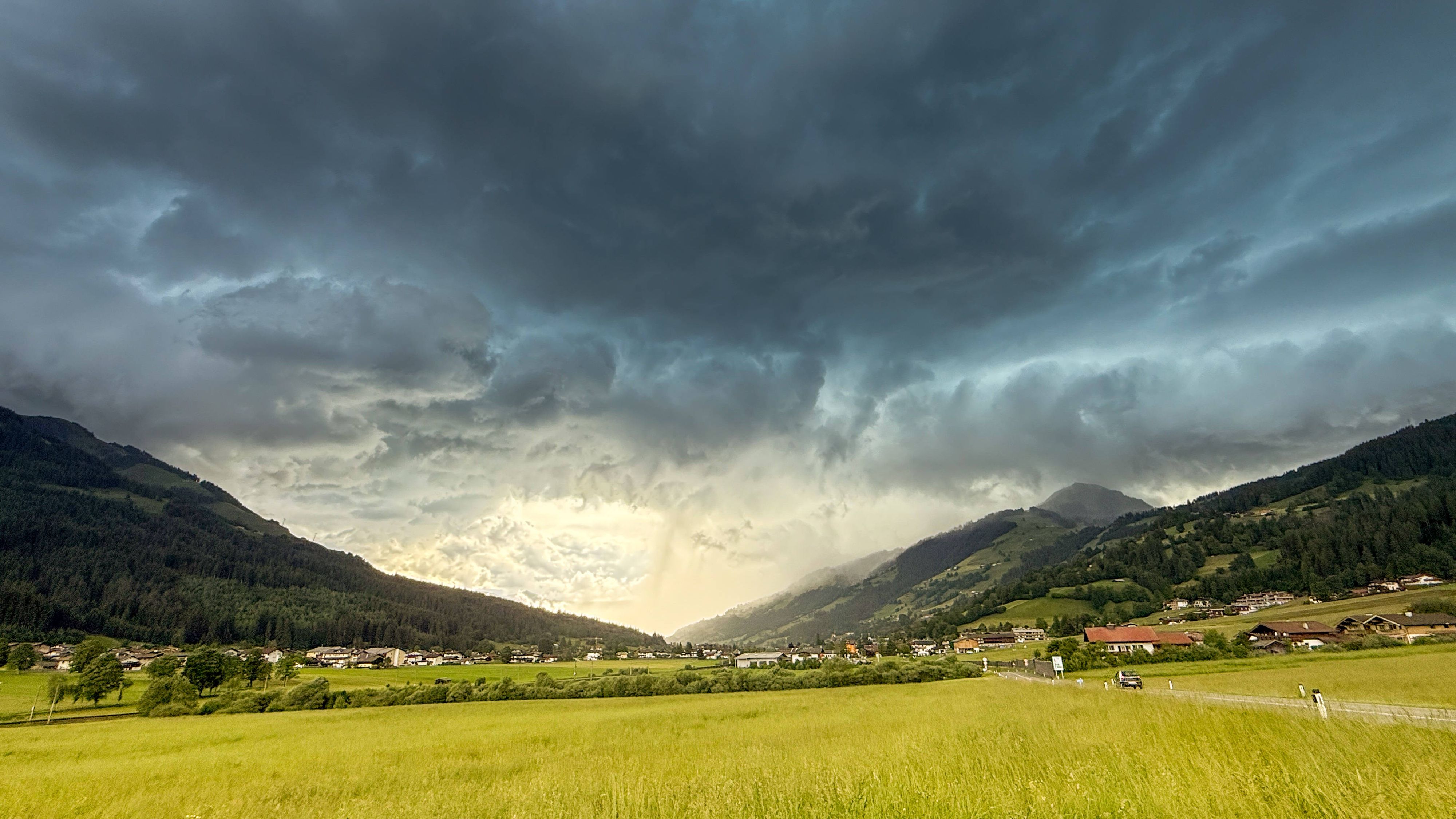 Österreich muss sich stellenweise auf Gewitter einstellen.