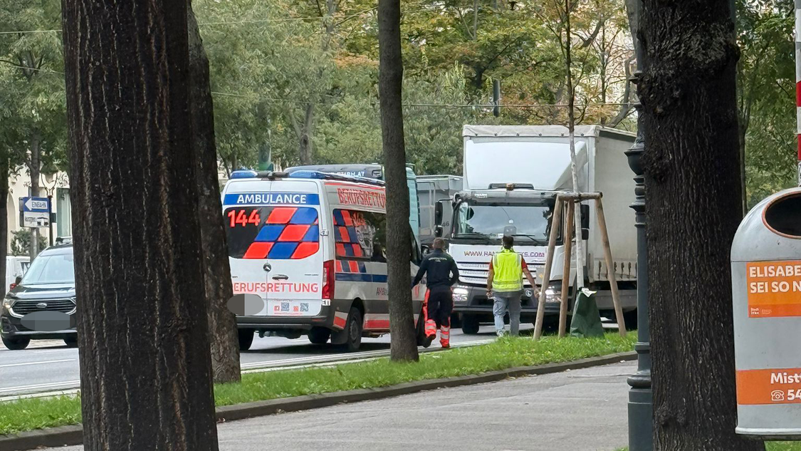 Am Schubertring ereignete sich am Mittwochvormittag ein Unfall.