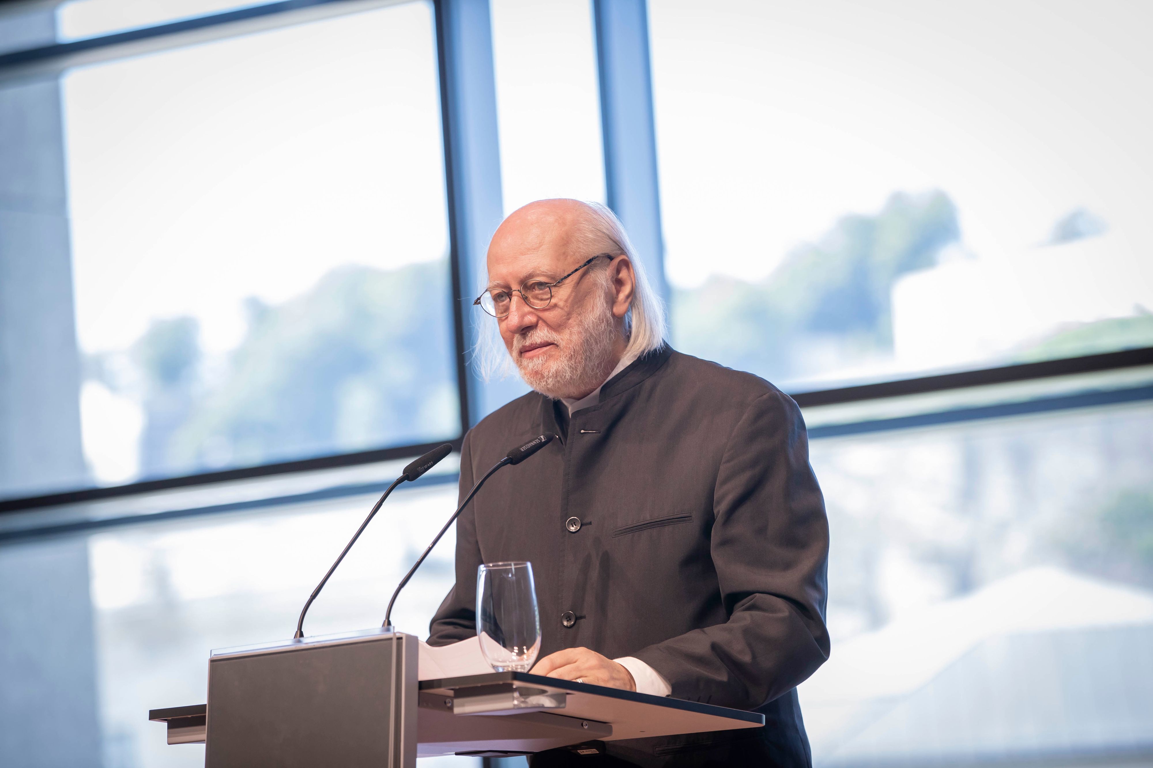 Der diesjährige Literaturnobelpreisträger László Krasznahorkai.