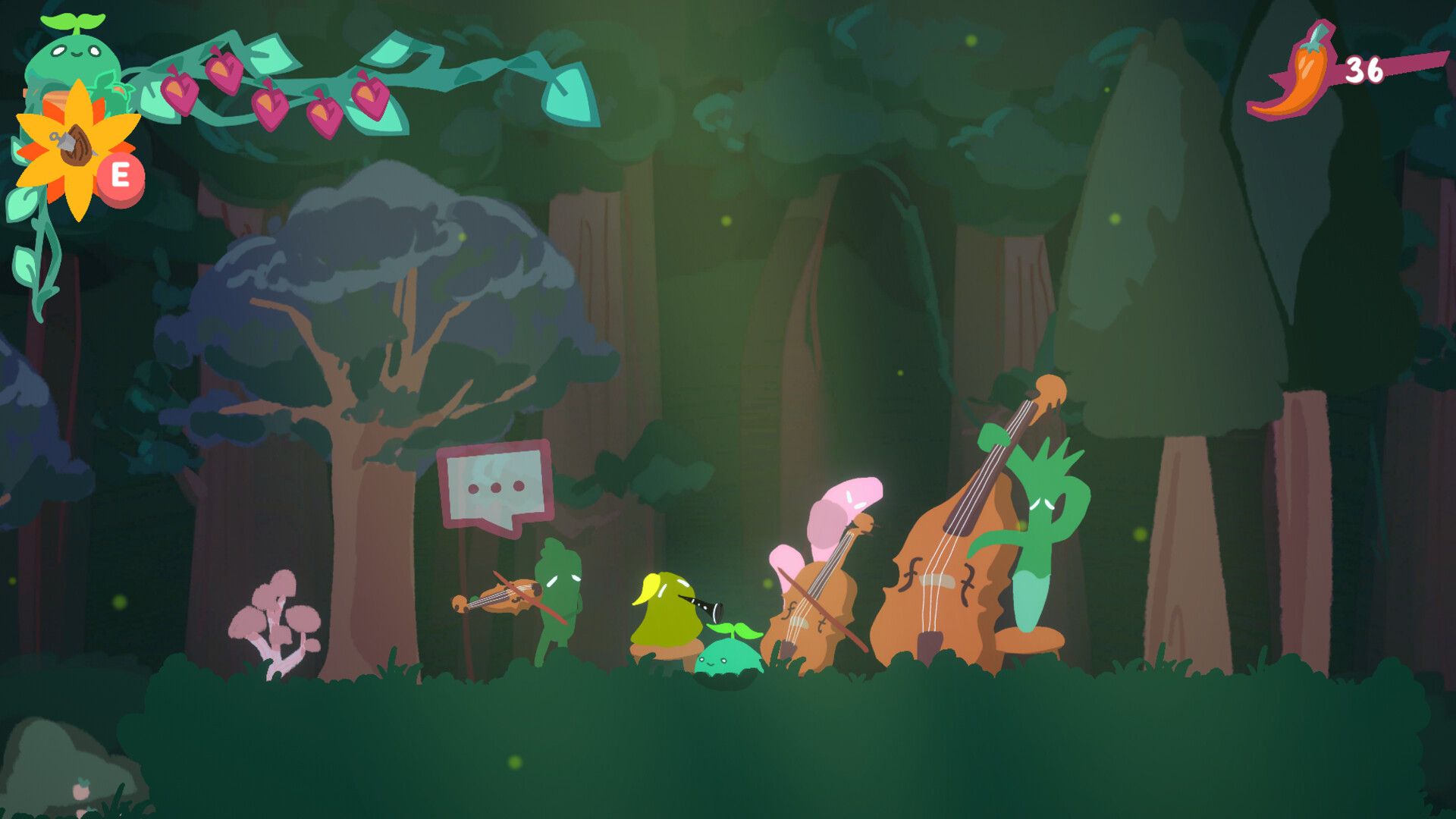 In "Botanica" etwa geht es im Cartoon-Stil ab in die Natur. 