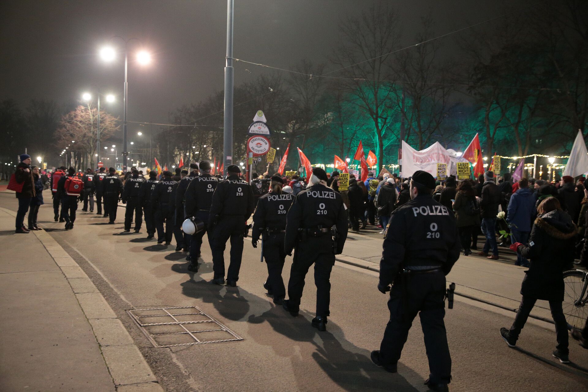 Bei Großveranstaltungen – etwa Demos oder Sportveranstaltungen – könnten bald in ganz Österreich 