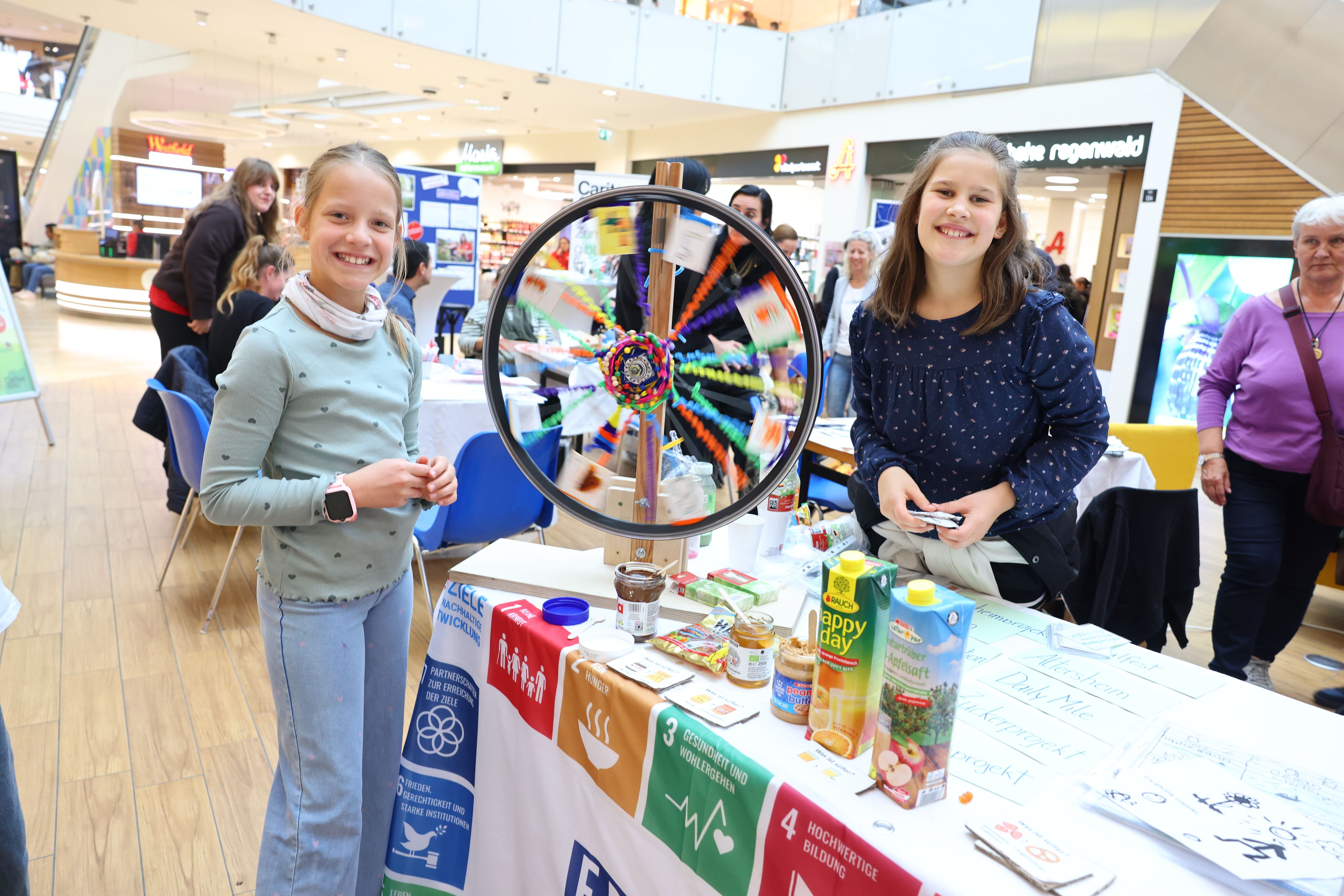 Auch junge Besucher tauschten sich aus!