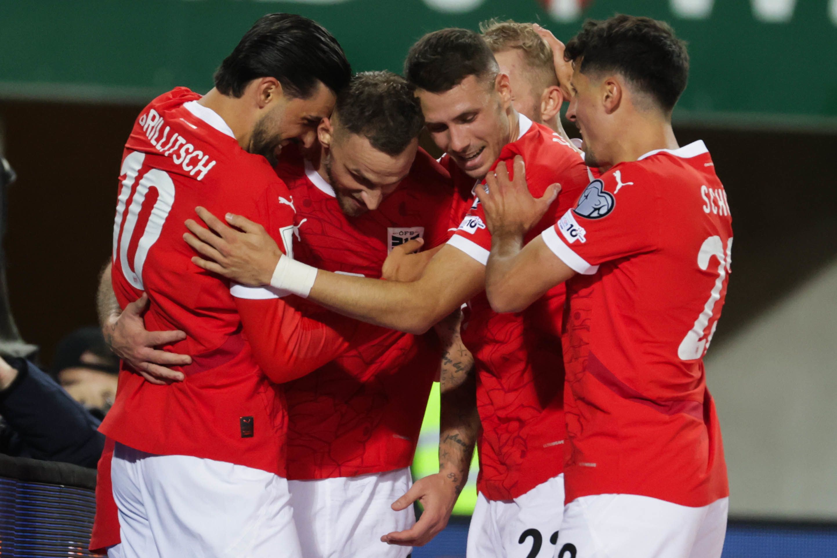 Das ÖFB-Team durfte jubeln.