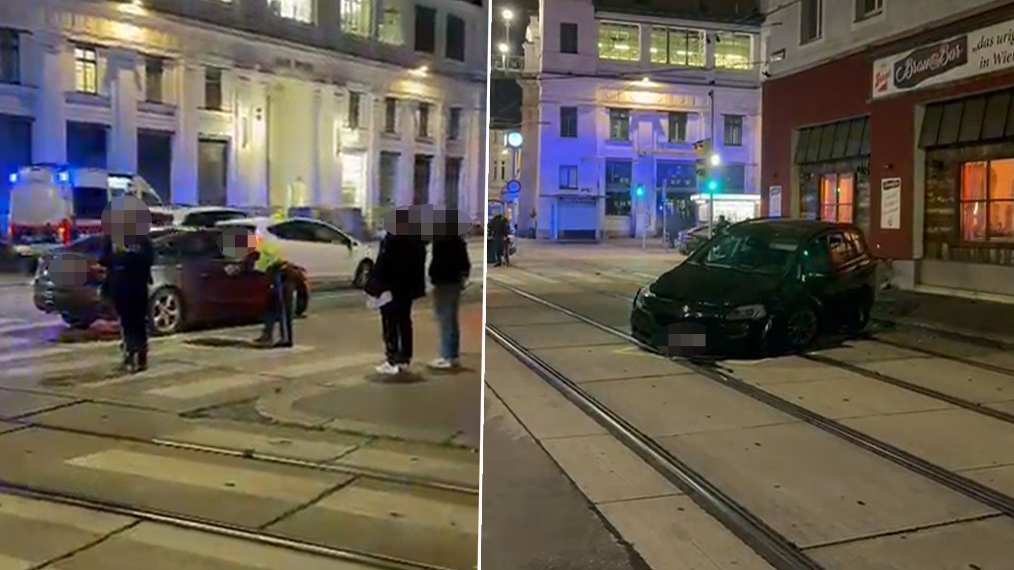 Riesen-Crash am Wiener Gürtel! Drei Personen verletzt.