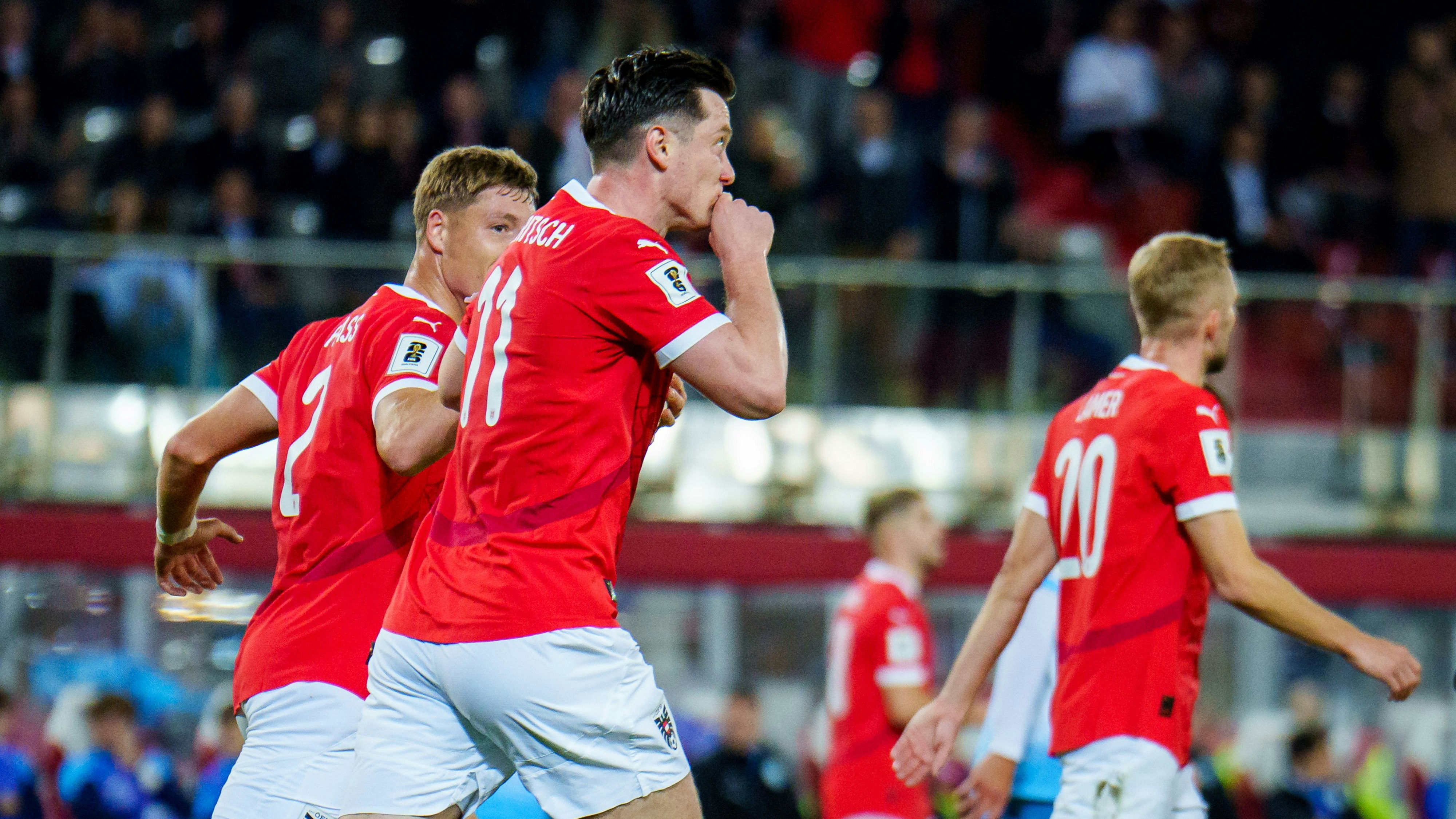 Michael Gregoritsch stürmt am Sonntag als Solospitze.