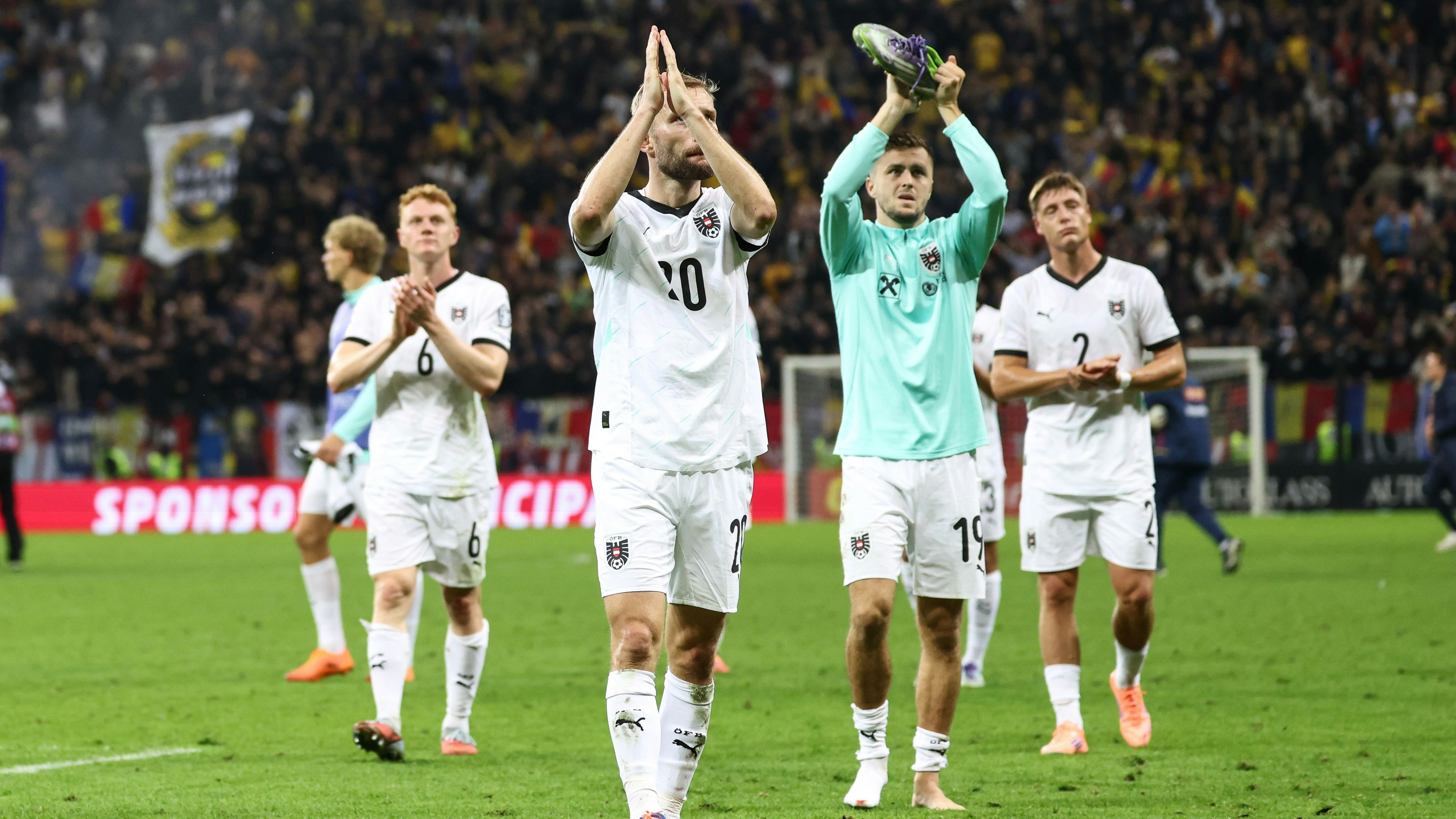 Das ÖFB-Team kehrt mit leeren Händen aus Rumänien zurück.