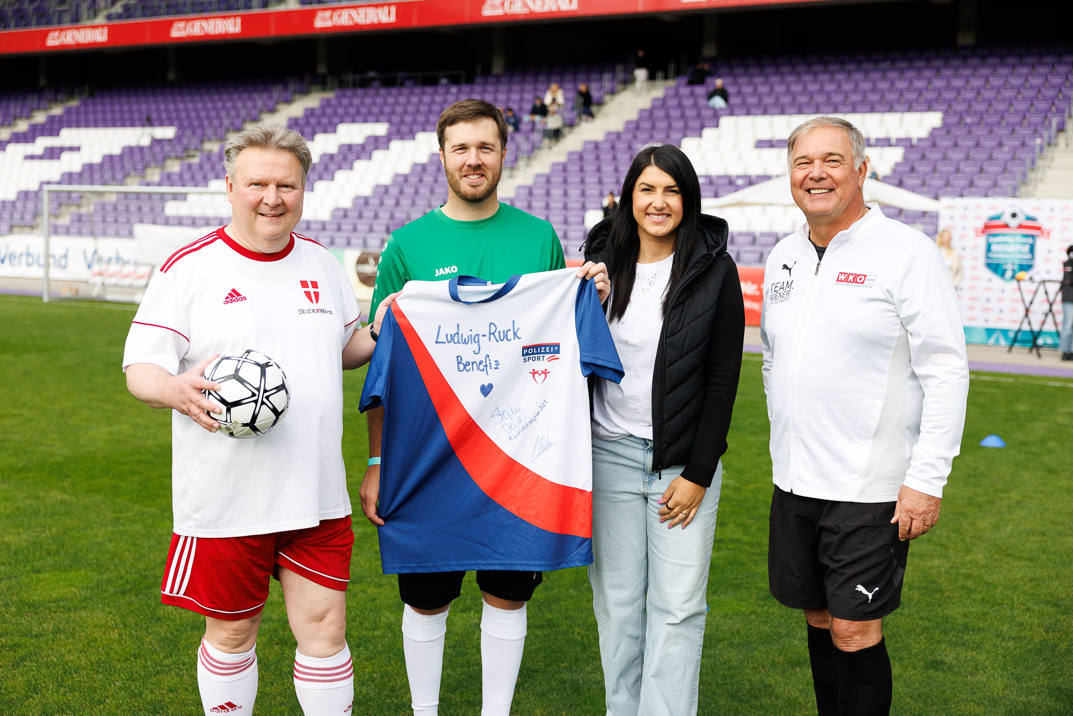 Michael Ludwig, Christian Walder, Stephanie Venier, Walter Ruck