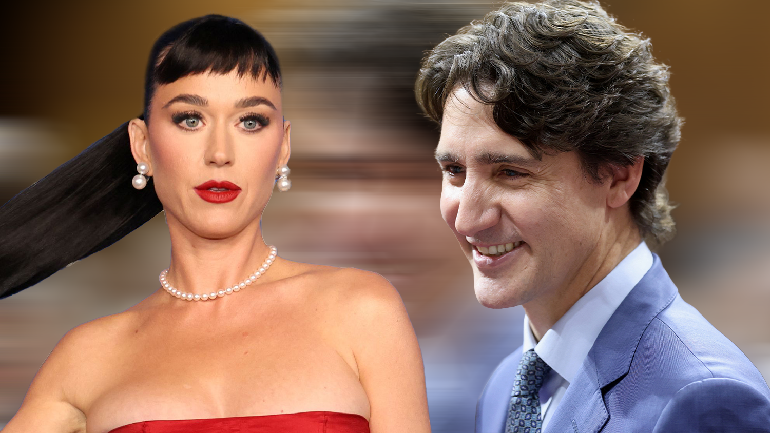 Zwischen Katy Perry und Justin Trudeau scheint es heftig zu knistern.