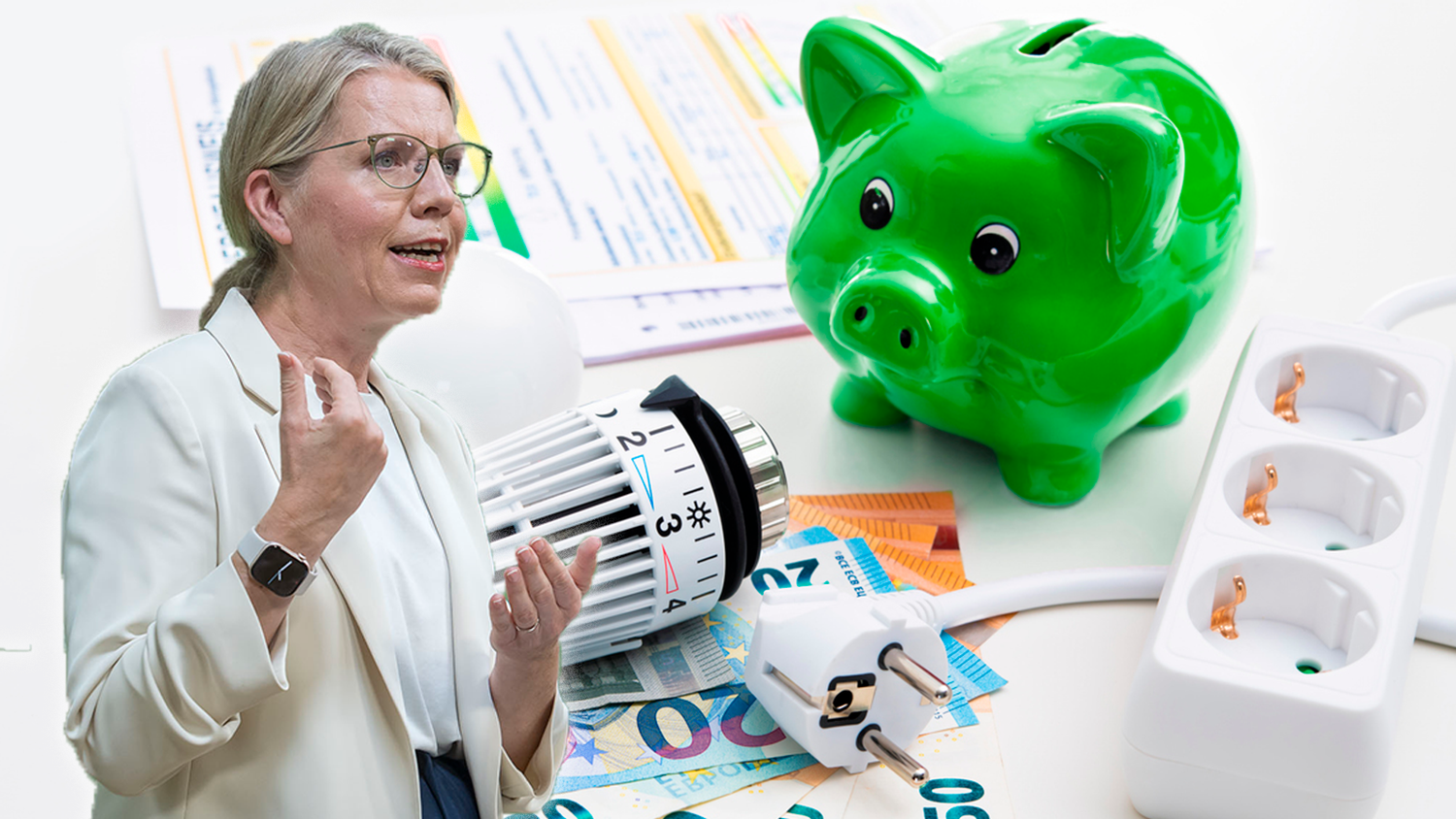 Den Menschen soll so mehr Geld im Sparschwein bleiben. 