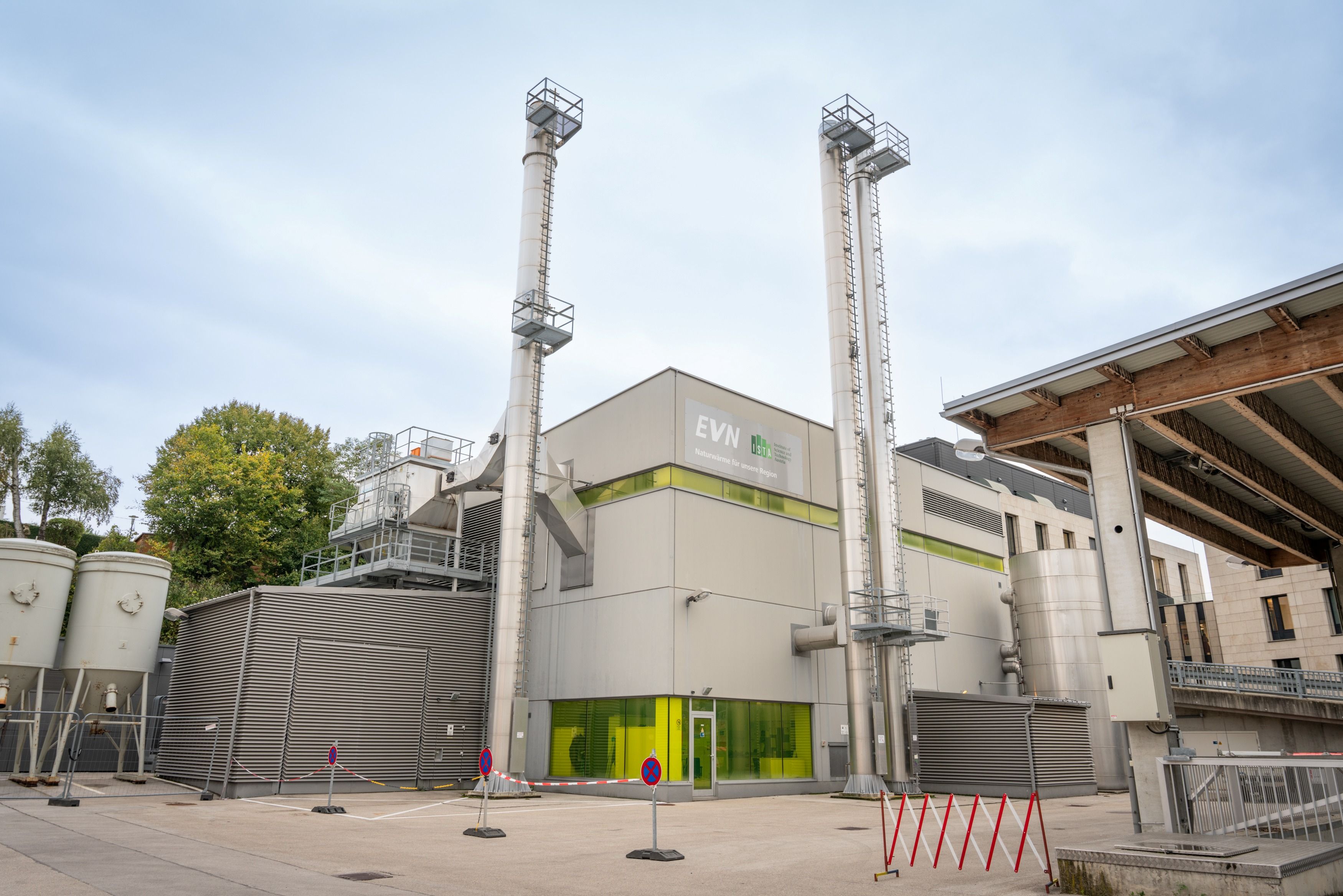 Heizwerk in Maria Gugging