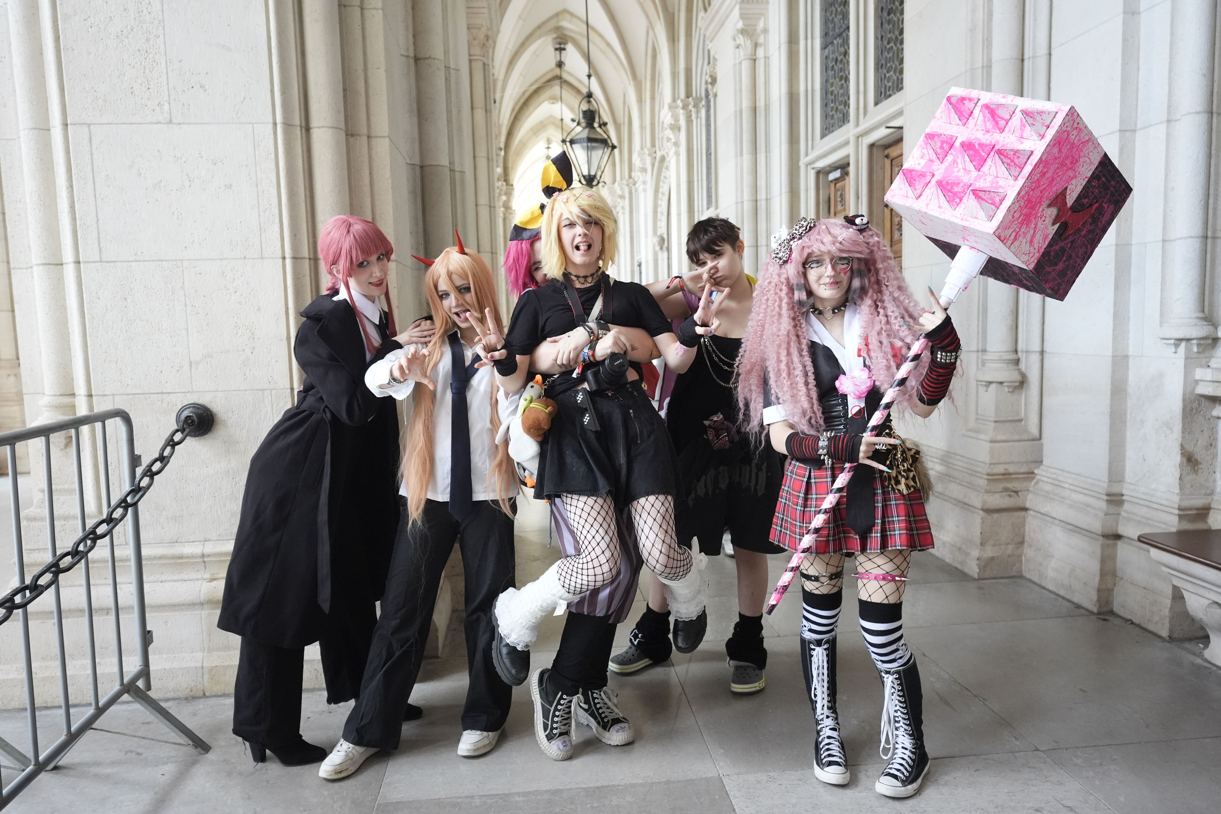 Cosplay-Fans übernahmen am Wochenende die Macht im Wiener Rathaus. 