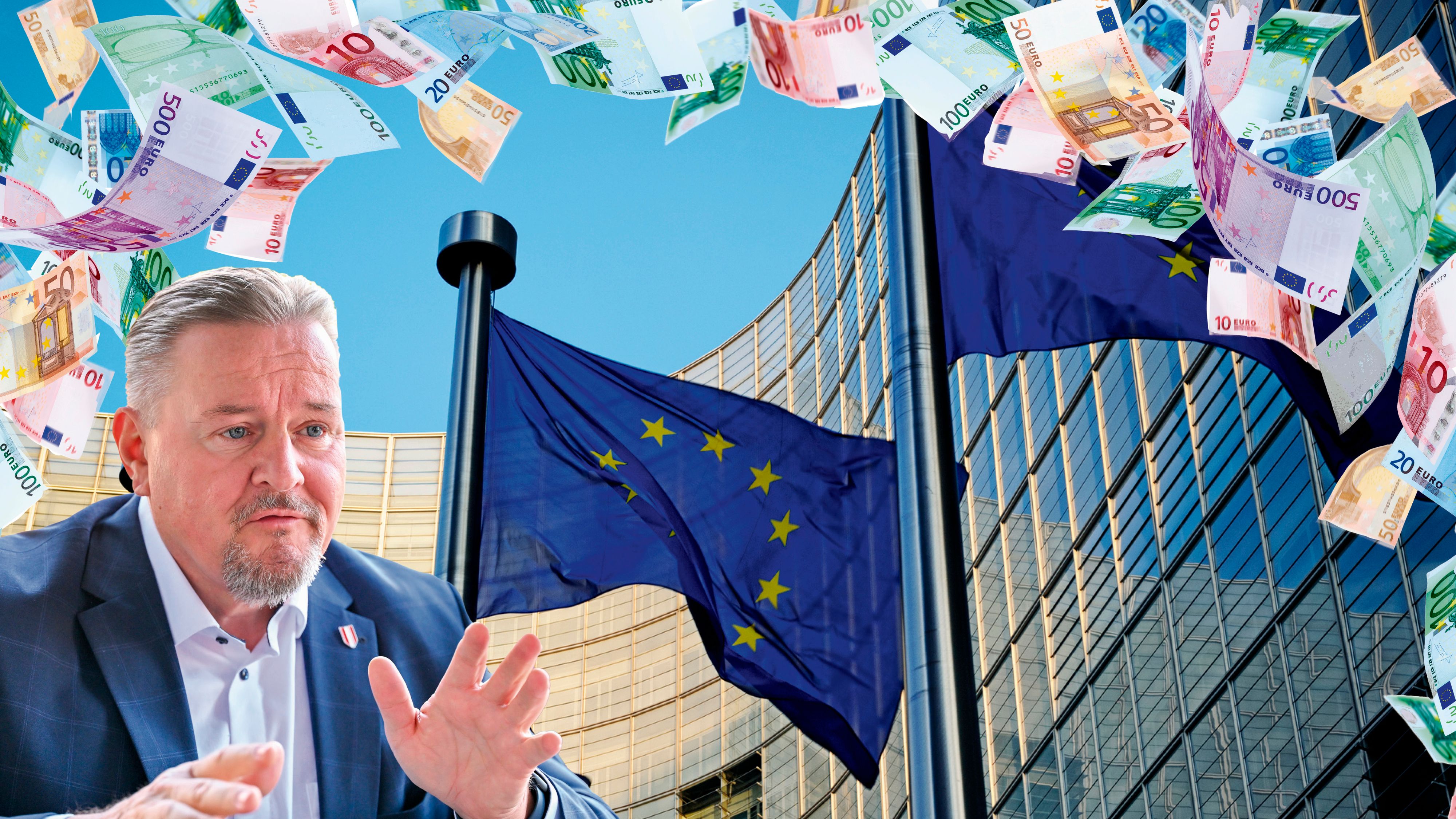 EU-Parlamentarier Roman Haider (FPÖ) kritisiert die Milliardenförderungen für die NGOs.