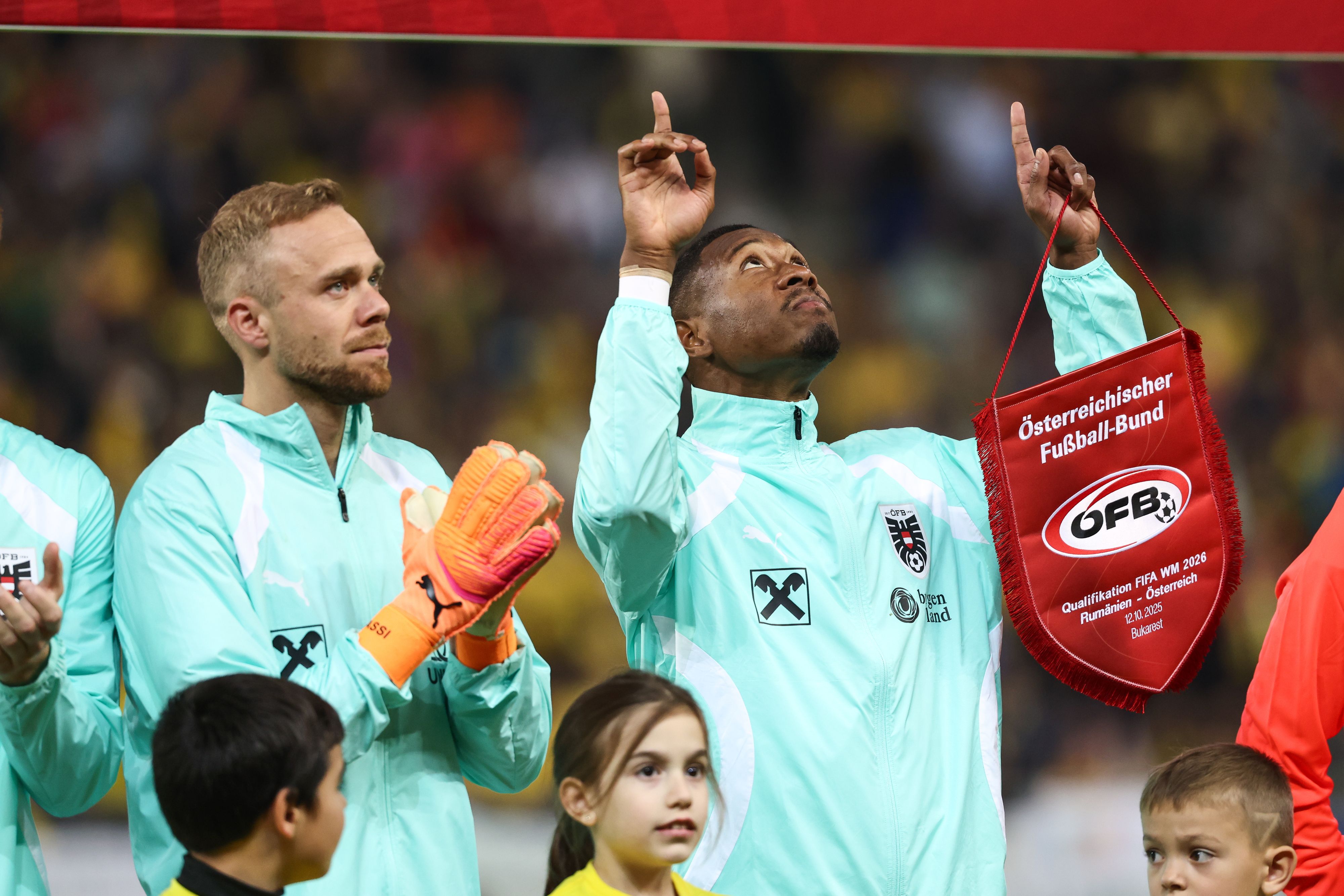 Heiß auf die WM: David Alaba und Alexander Schlager.