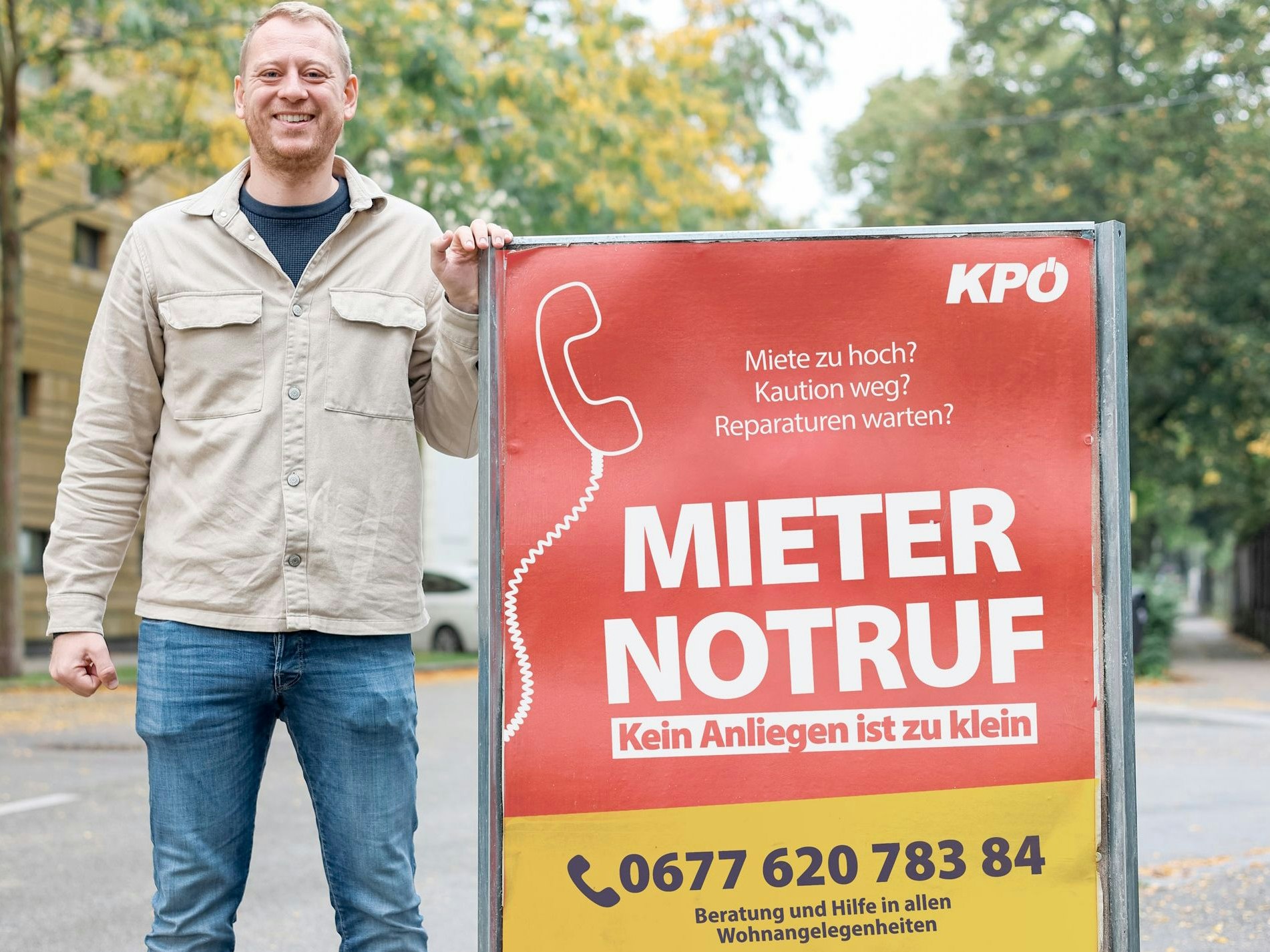 KPÖ-Spitzenkandidat Max Zirngast.