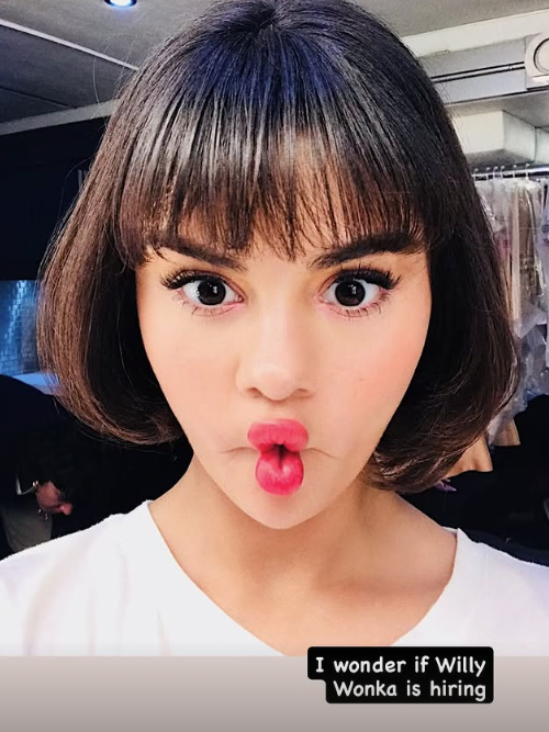 Willy Wonka“-Inspiration: Selena Gomez zeigt frischen Haarschnitt