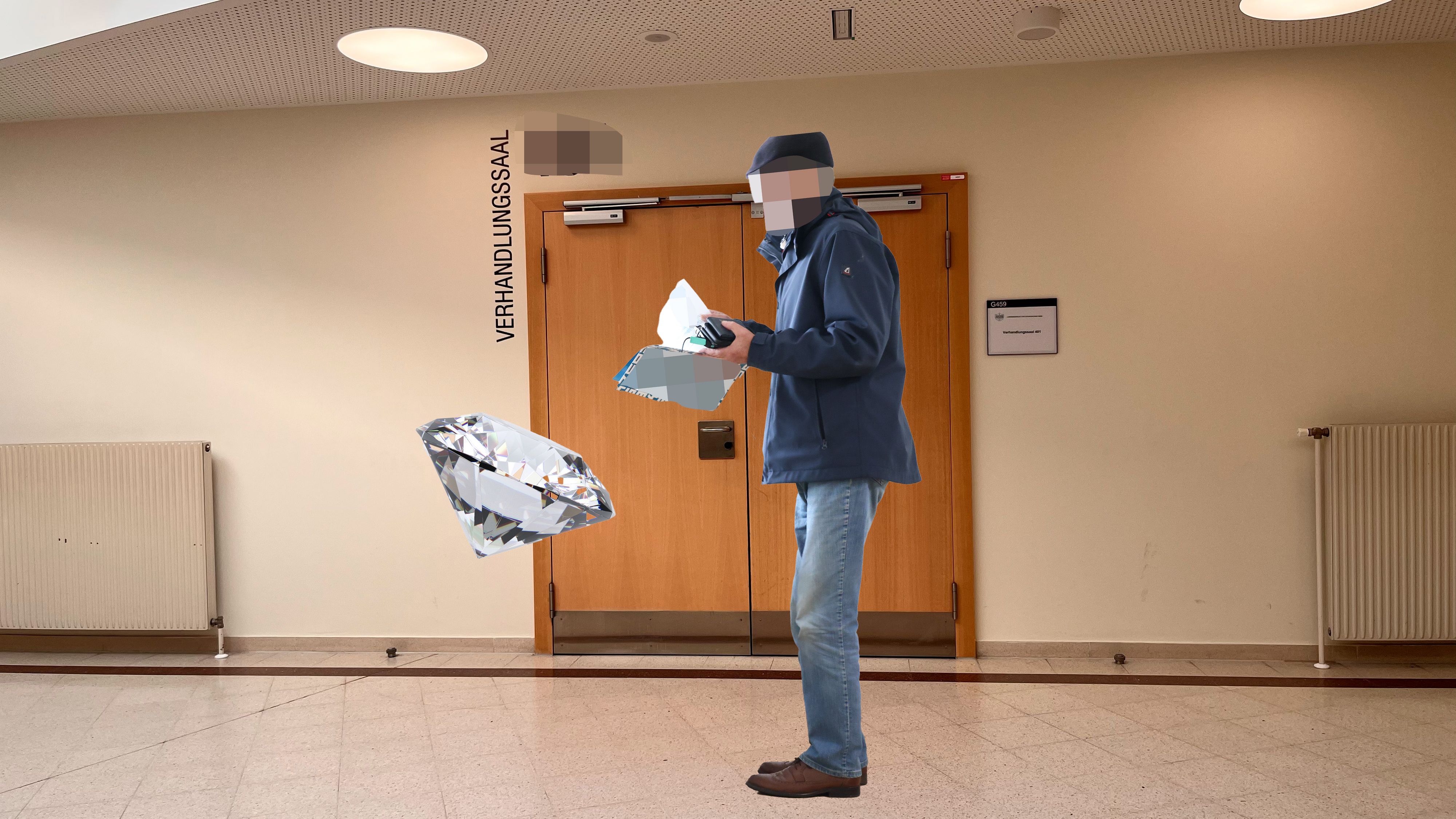 Angeklagter kam nicht, schickte einen 