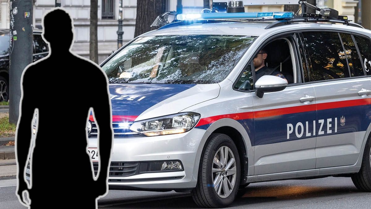 Der Mann beschimpfte die Beamten erst in normaler Lautstärke, dann etwas lauter.