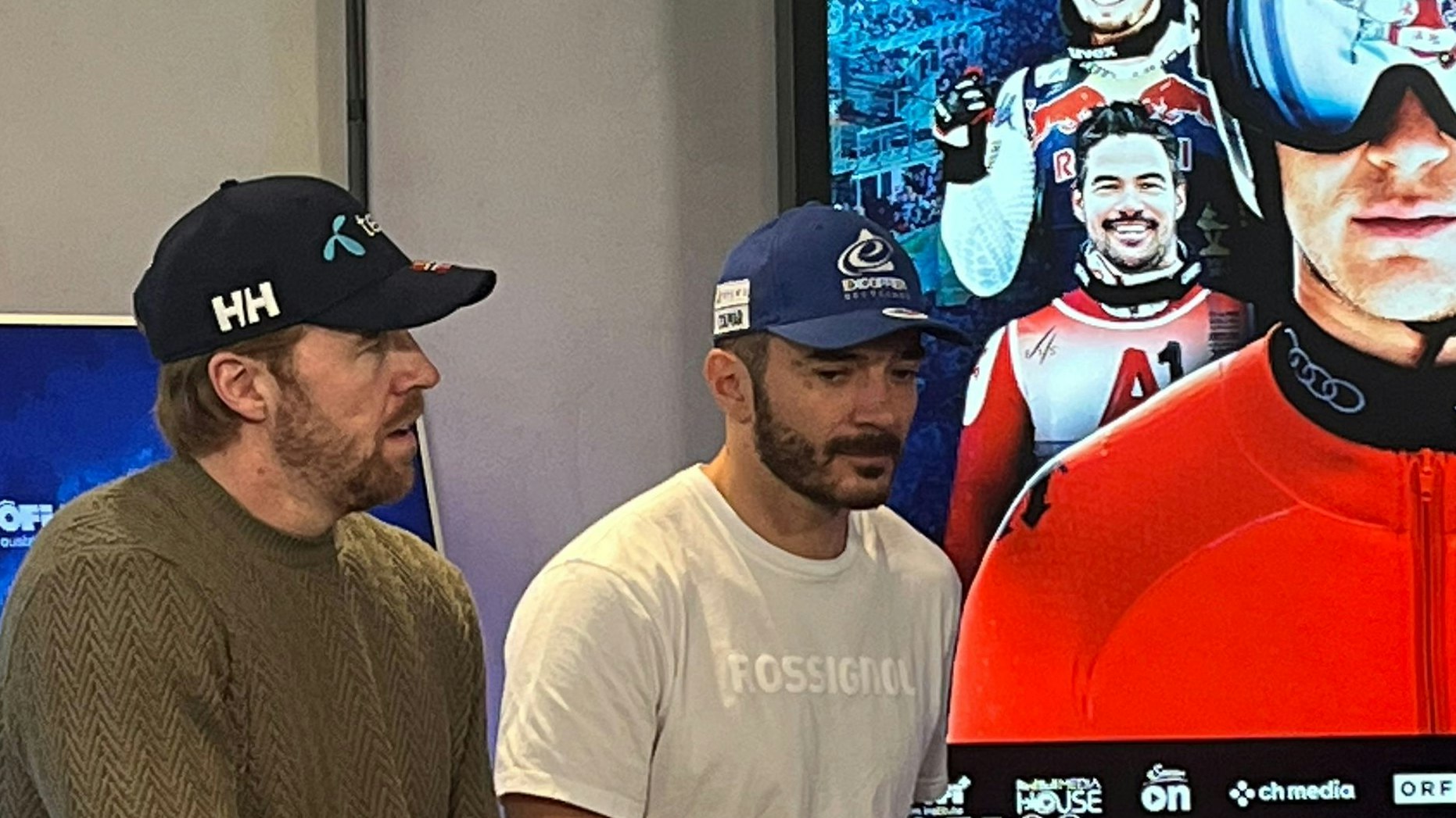 Heute.at - Ski-Superstars plötzlich auf Kärntner Straße in Wien