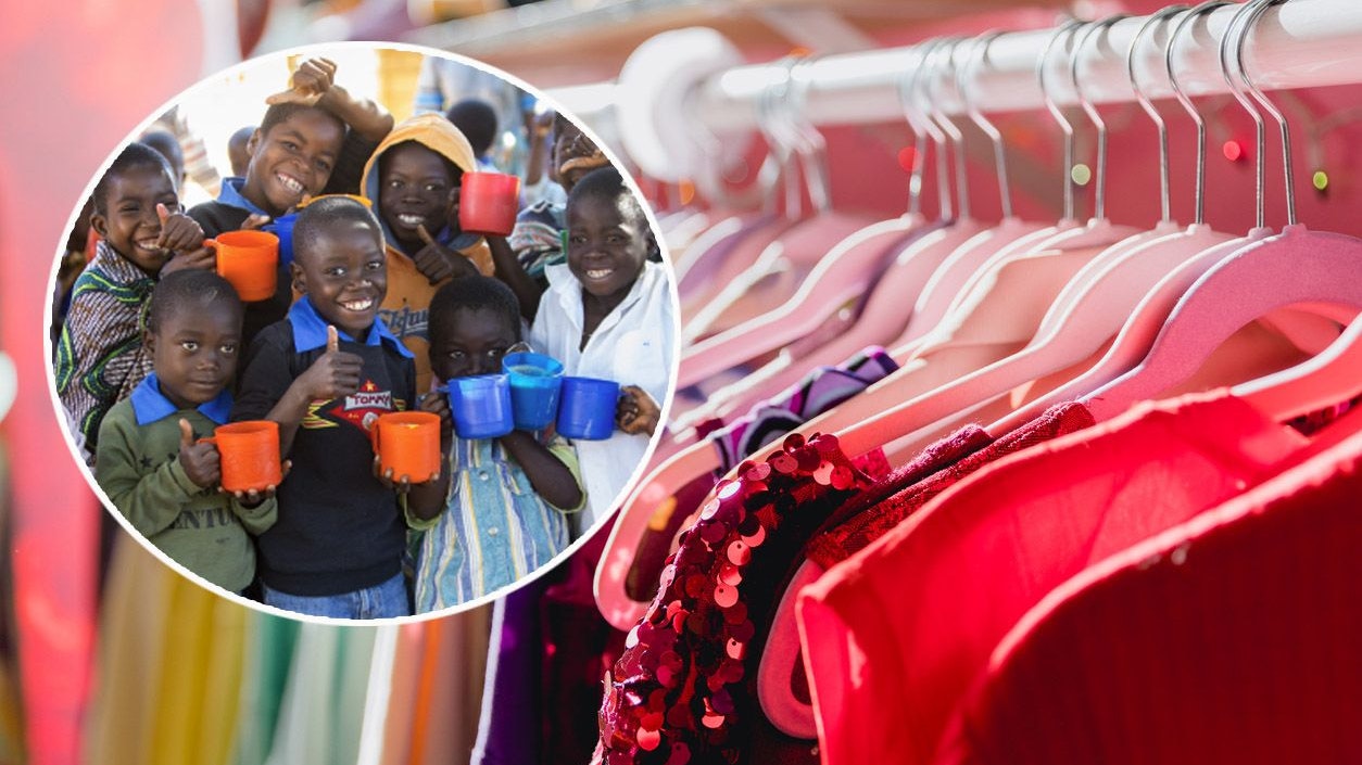 Heute.at - City-Flohmarkt – Vintage-Kleider für Kinder in Not