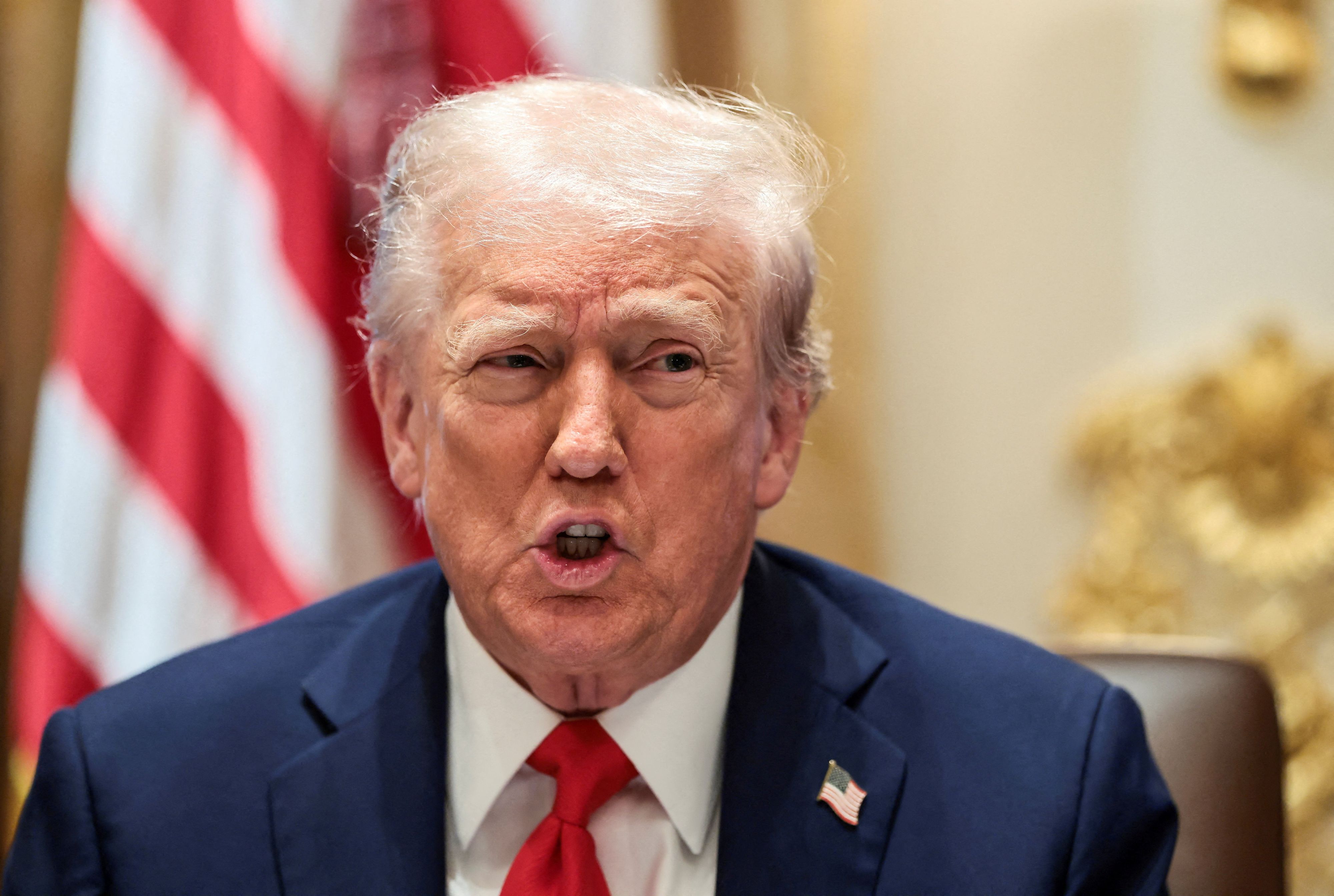 US-Präsident Donald Trump kritisiert sein Titelbild auf der aktuellen Ausgabe des nachrichtenmagazins 