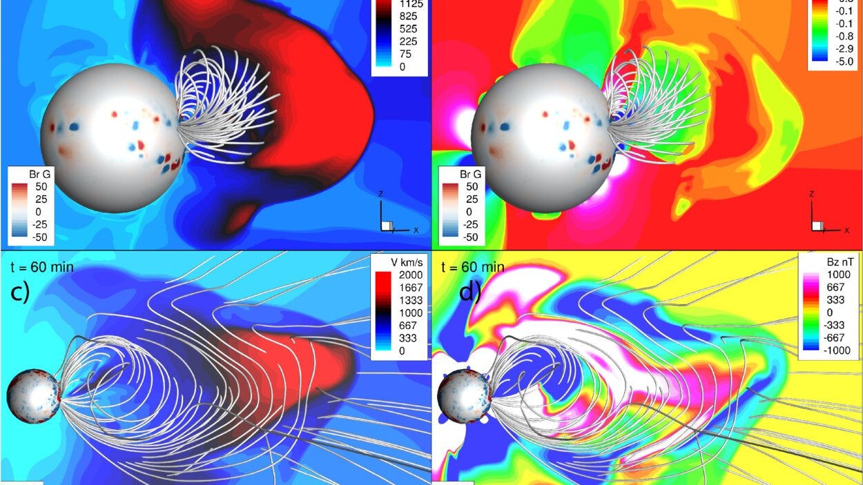 Heute.at - Gefahr! „Weltraum-Tornados“ rasen auf die Erde zu