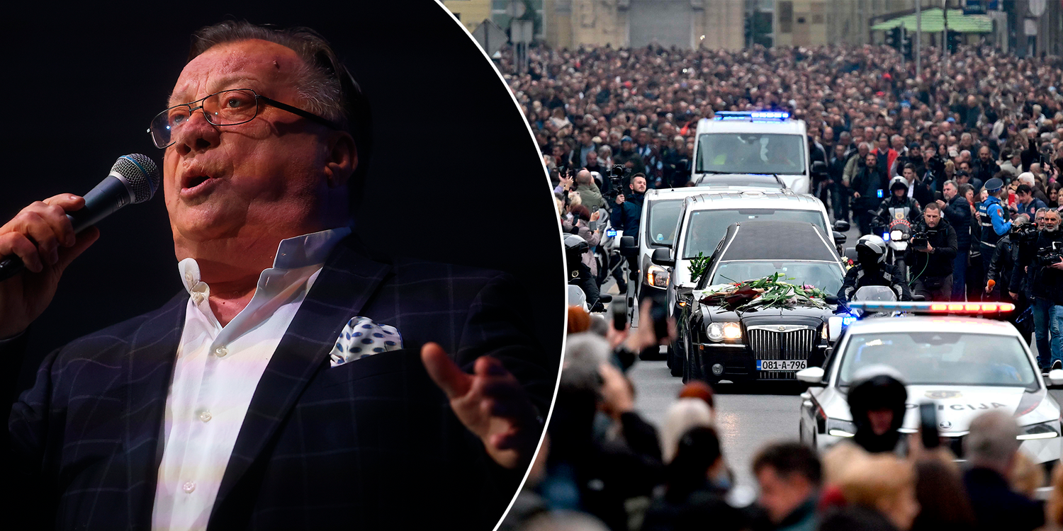 Tausende trauern um den Balkan-Sänger.