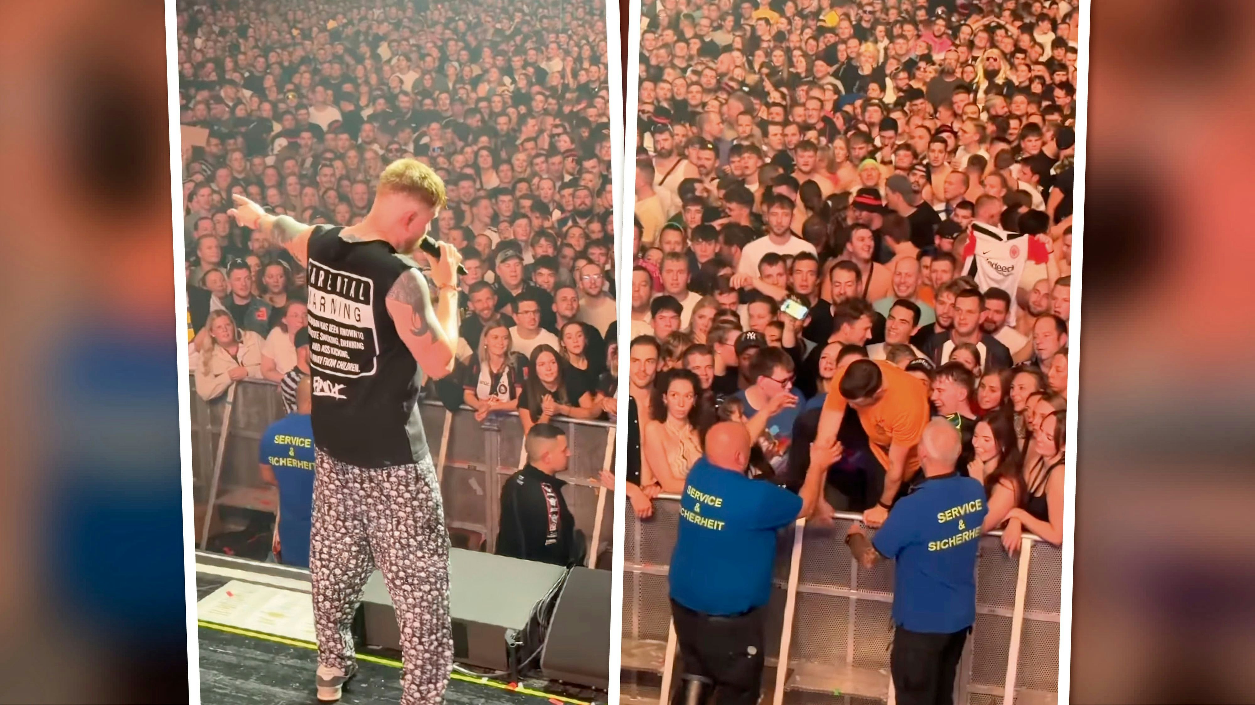 Heute.at - Rapper Finch lässt Grapscher von Konzert schmeißen