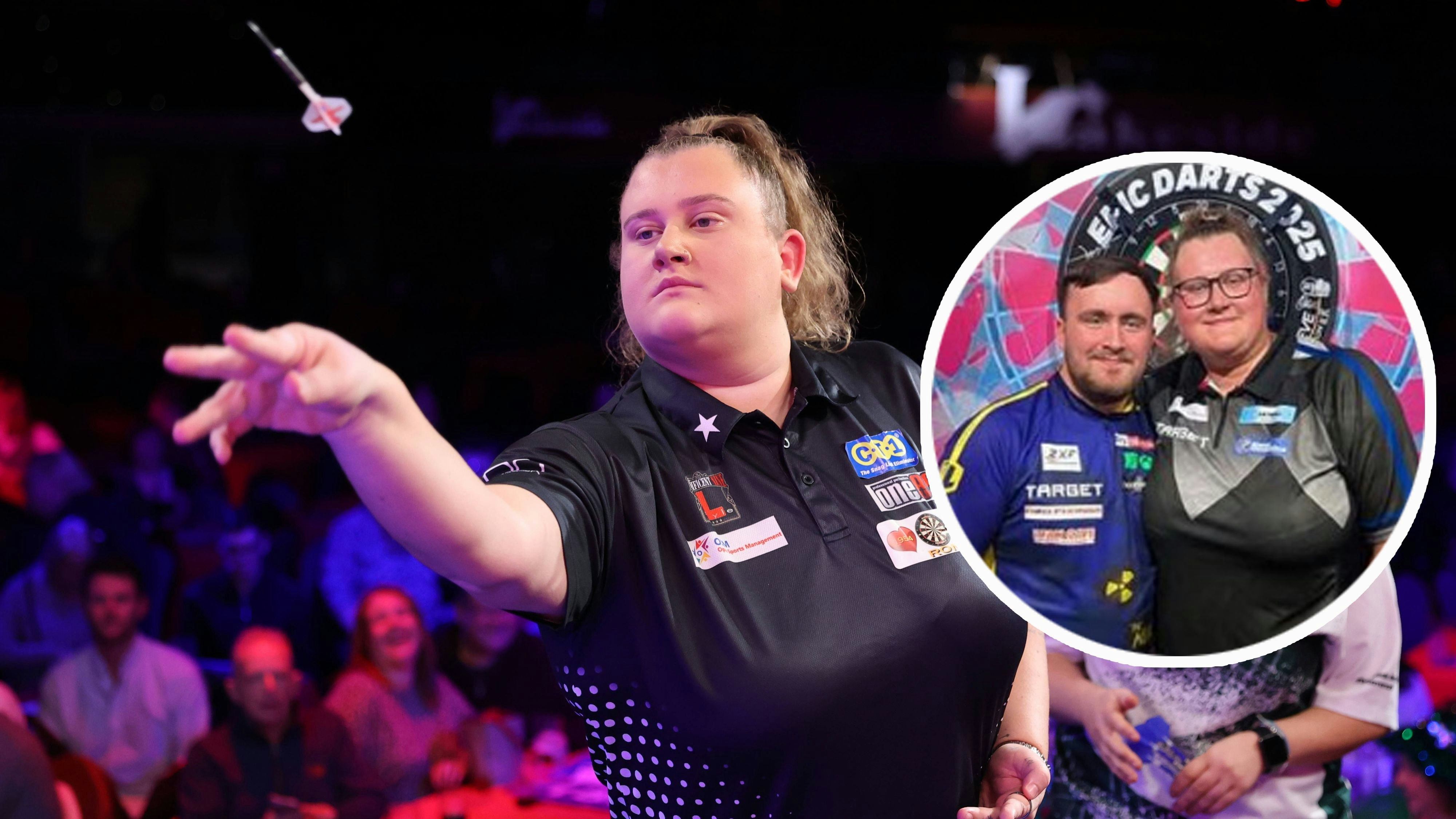 Heute.at - Sensation! Frau knackt unschlagbaren Darts-Star Littler