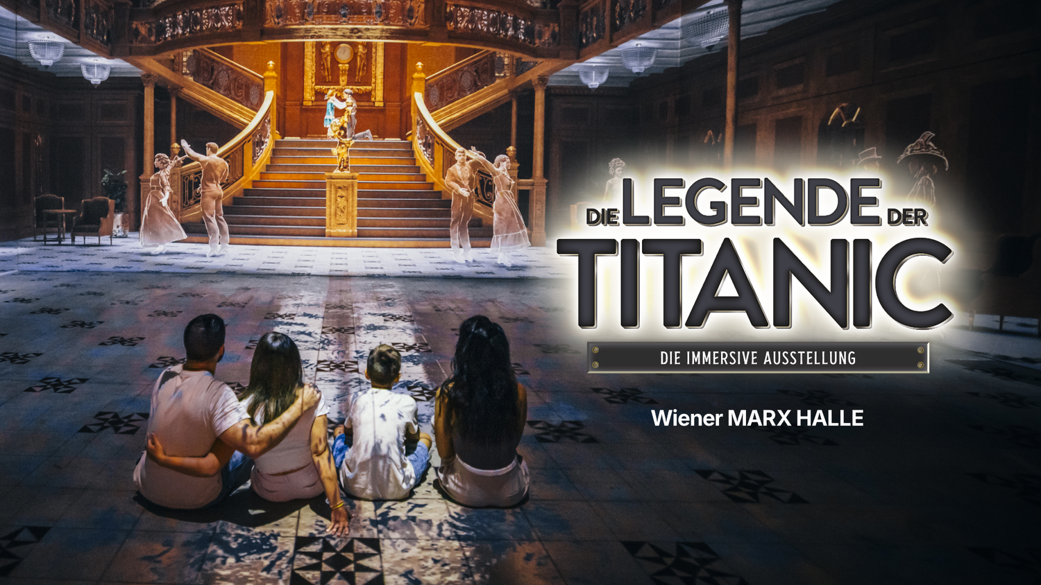 Erlebe die immersive Ausstellung in der Marx Halle.