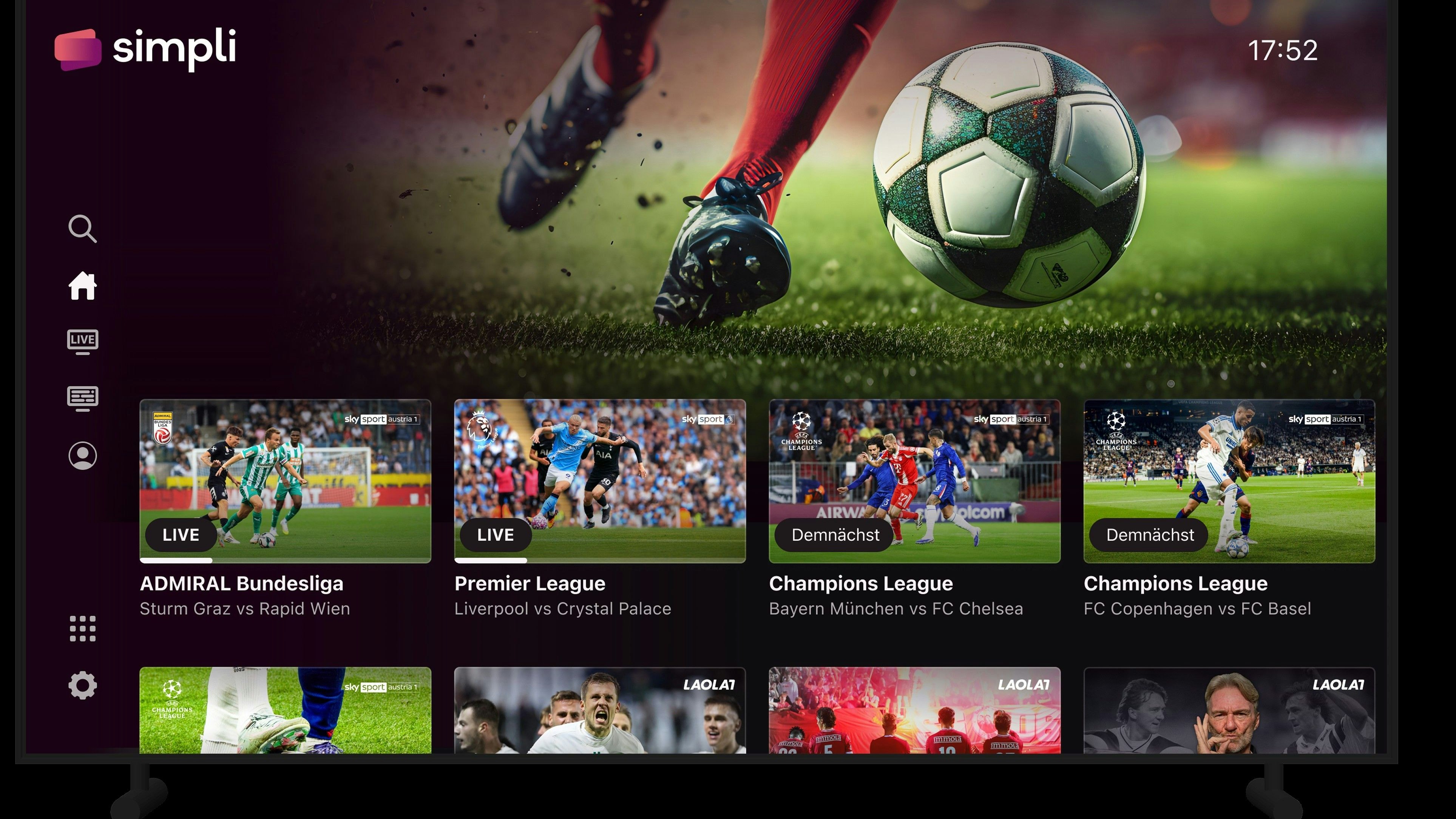 Aus simpliTV wird simpli – Österreichs TV-Plattform startet in die Streaming-Zukunft.