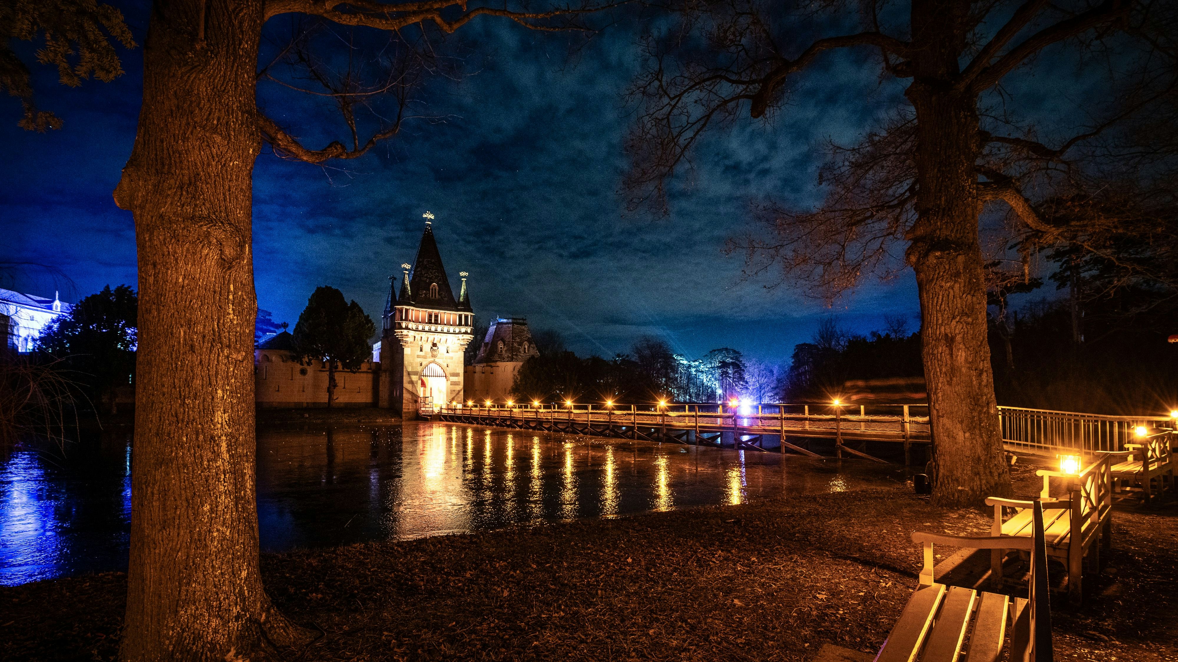 Im Schloßpark Laxenburg sind die Geister unterwegs.