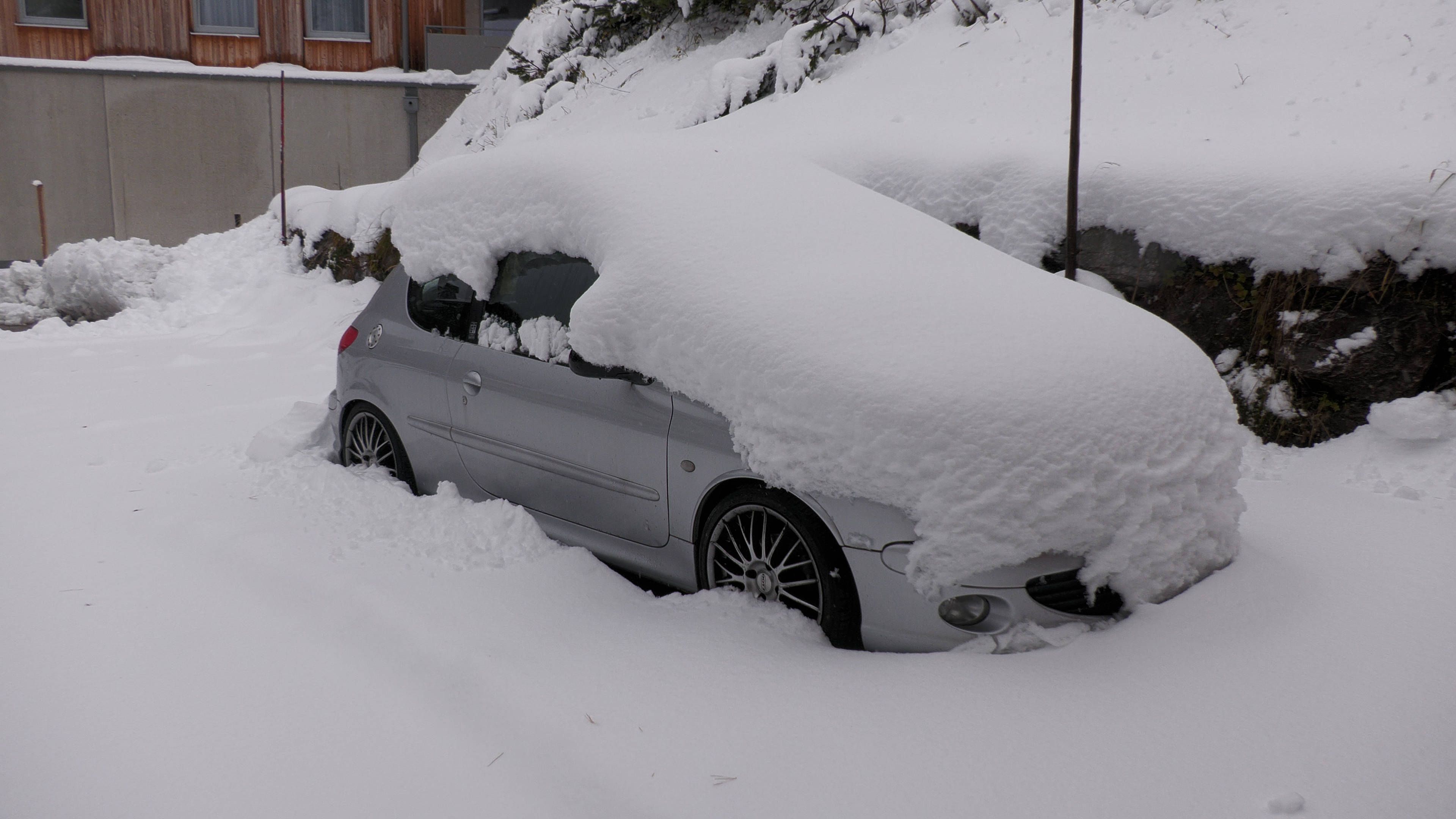 Sturmtief Detlef brachte Anfang Oktober stellenweise jede Menge Schnee nach Österreich.