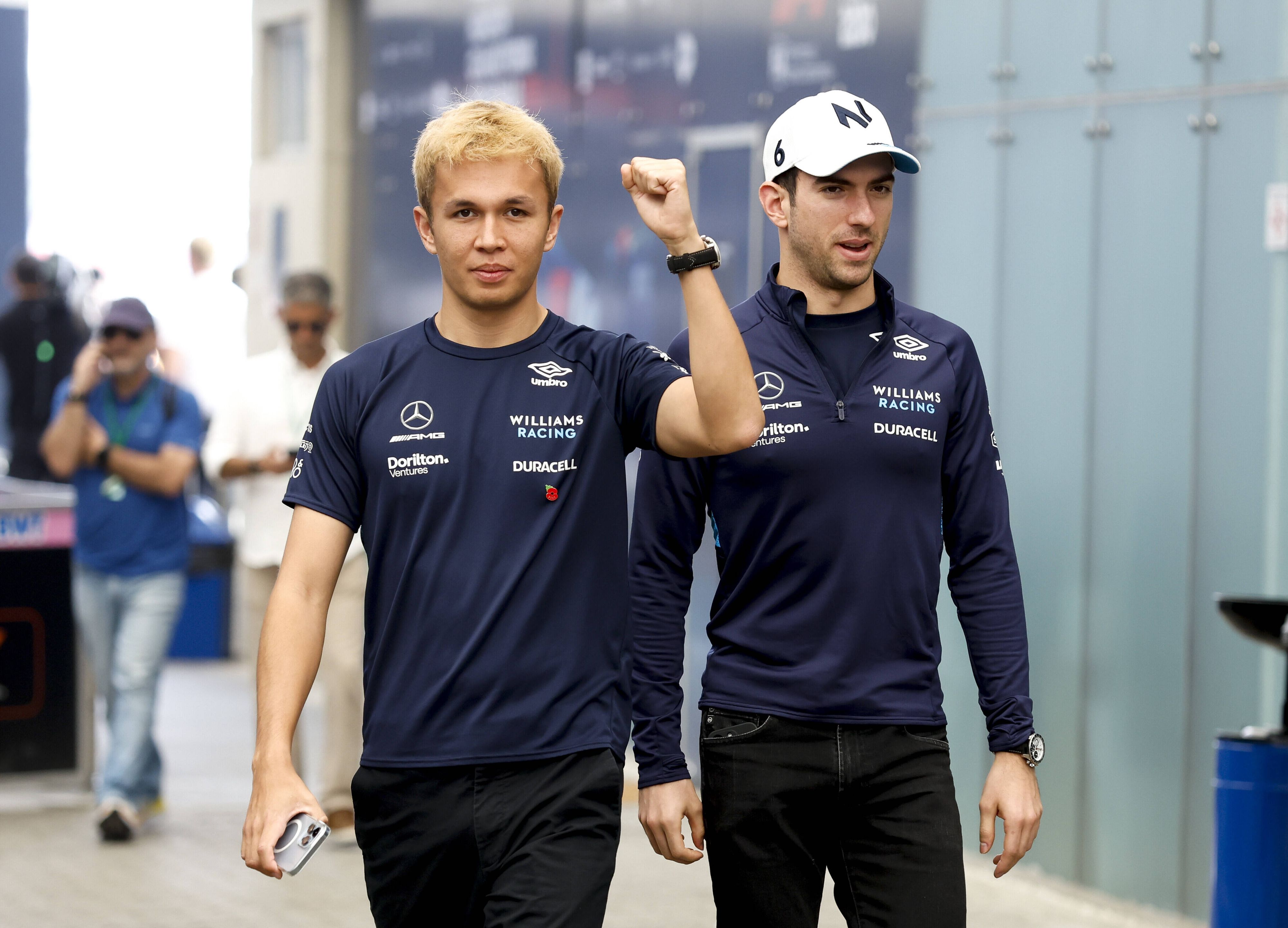 Alexander Albon und Nicholas Latifi.