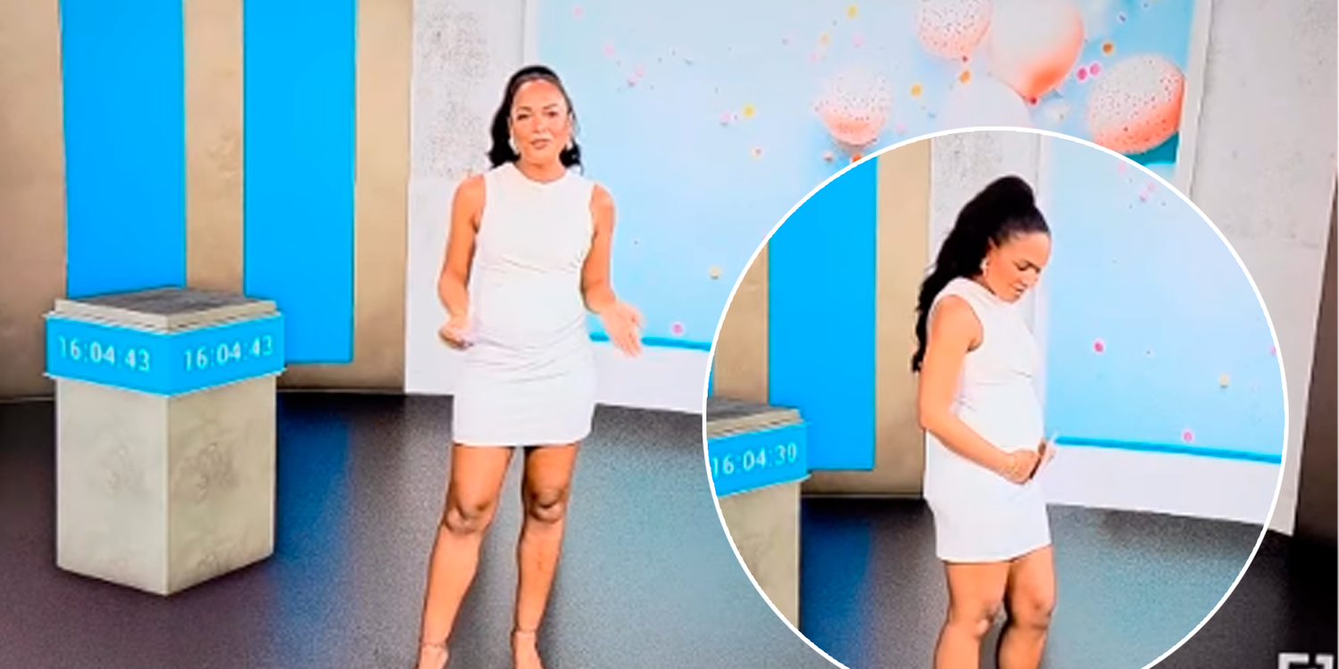 Huch! Da sieht man ja ein Bäuchlein.