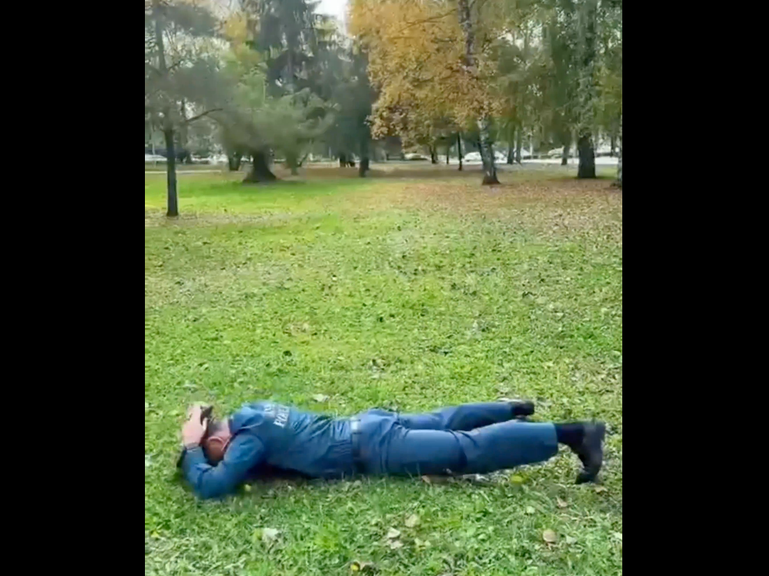 "Richtiges Verhalten" bei Drohnenexplosion.