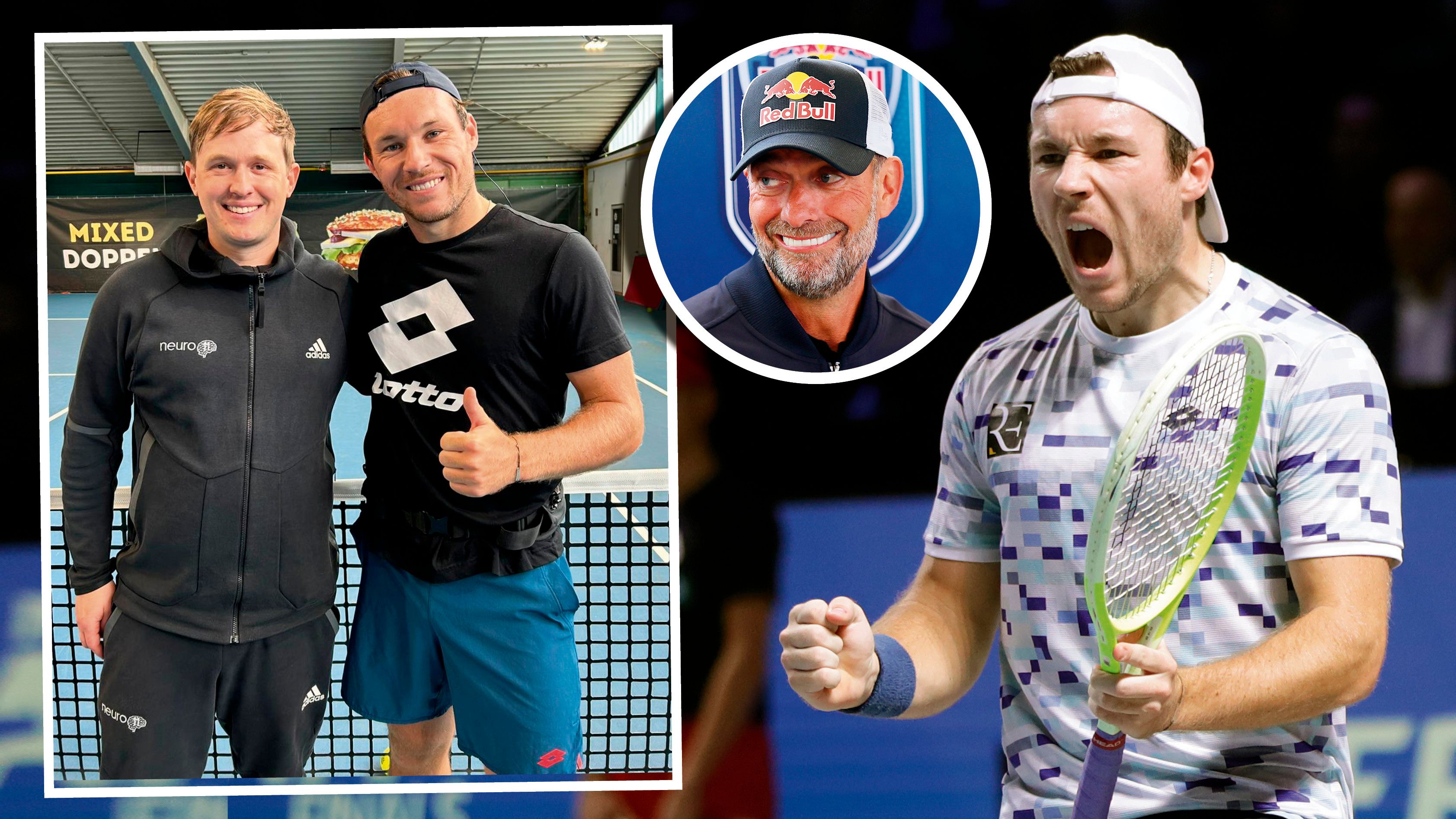 Tennis-Ass Miedler setzt auf Klopp-Methode: 